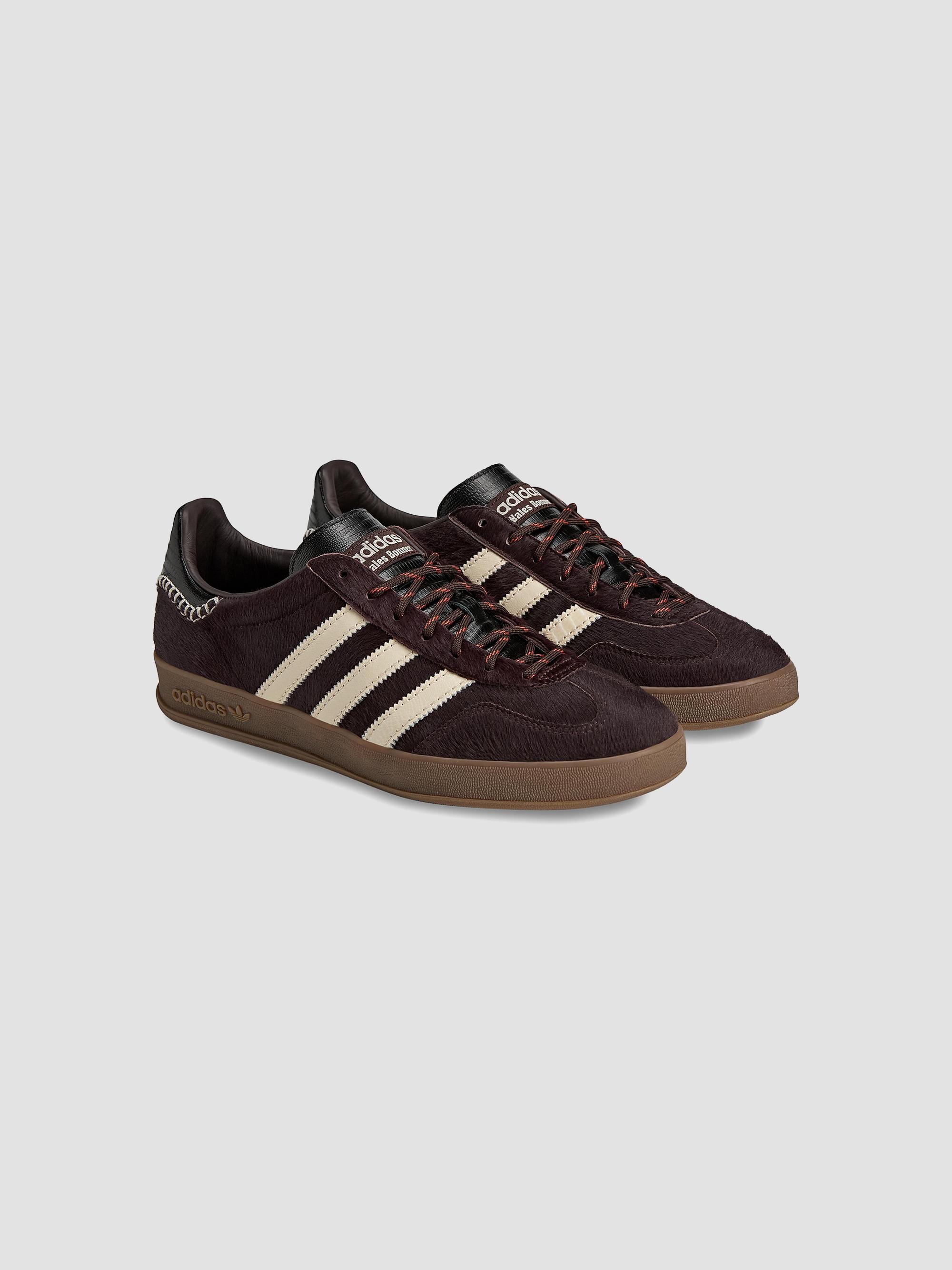 adidas adidas X Wales Bonner Gazelle Pony Hair Low-Top Sneakers