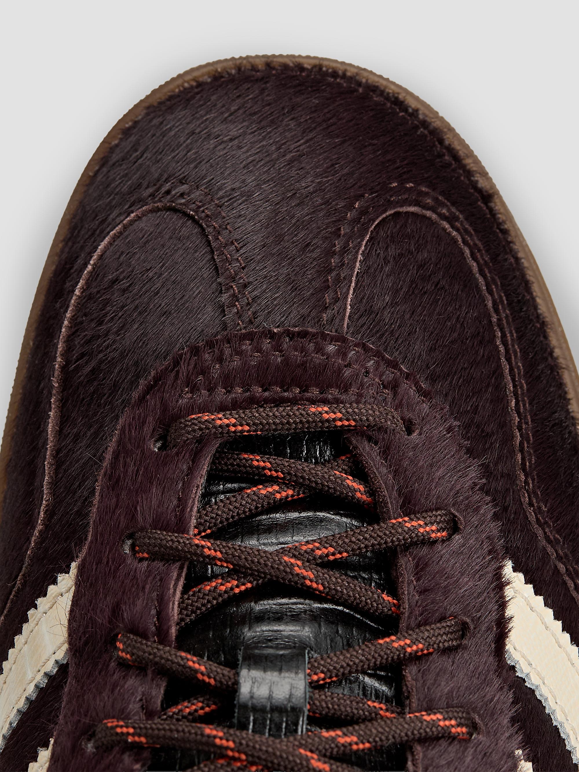 adidas adidas X Wales Bonner Gazelle Pony Hair Low-Top Sneakers