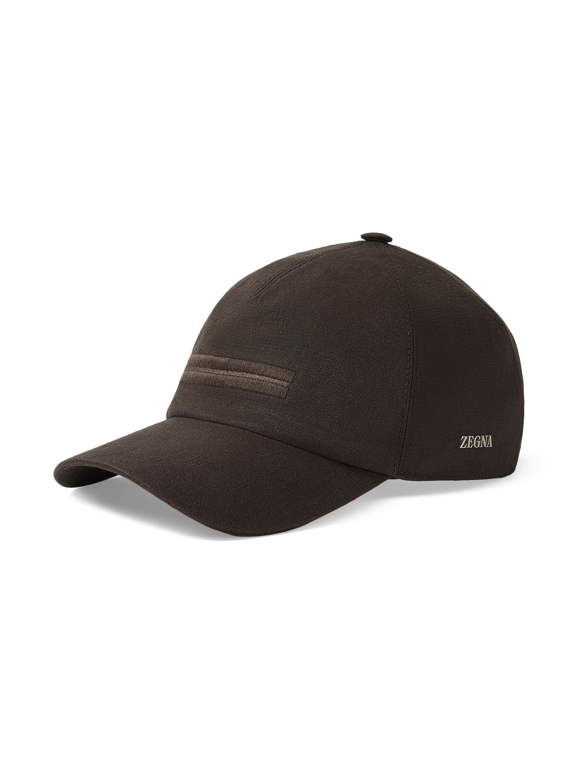 ZEGNA Men's Oasi Lino Baseball Cap -