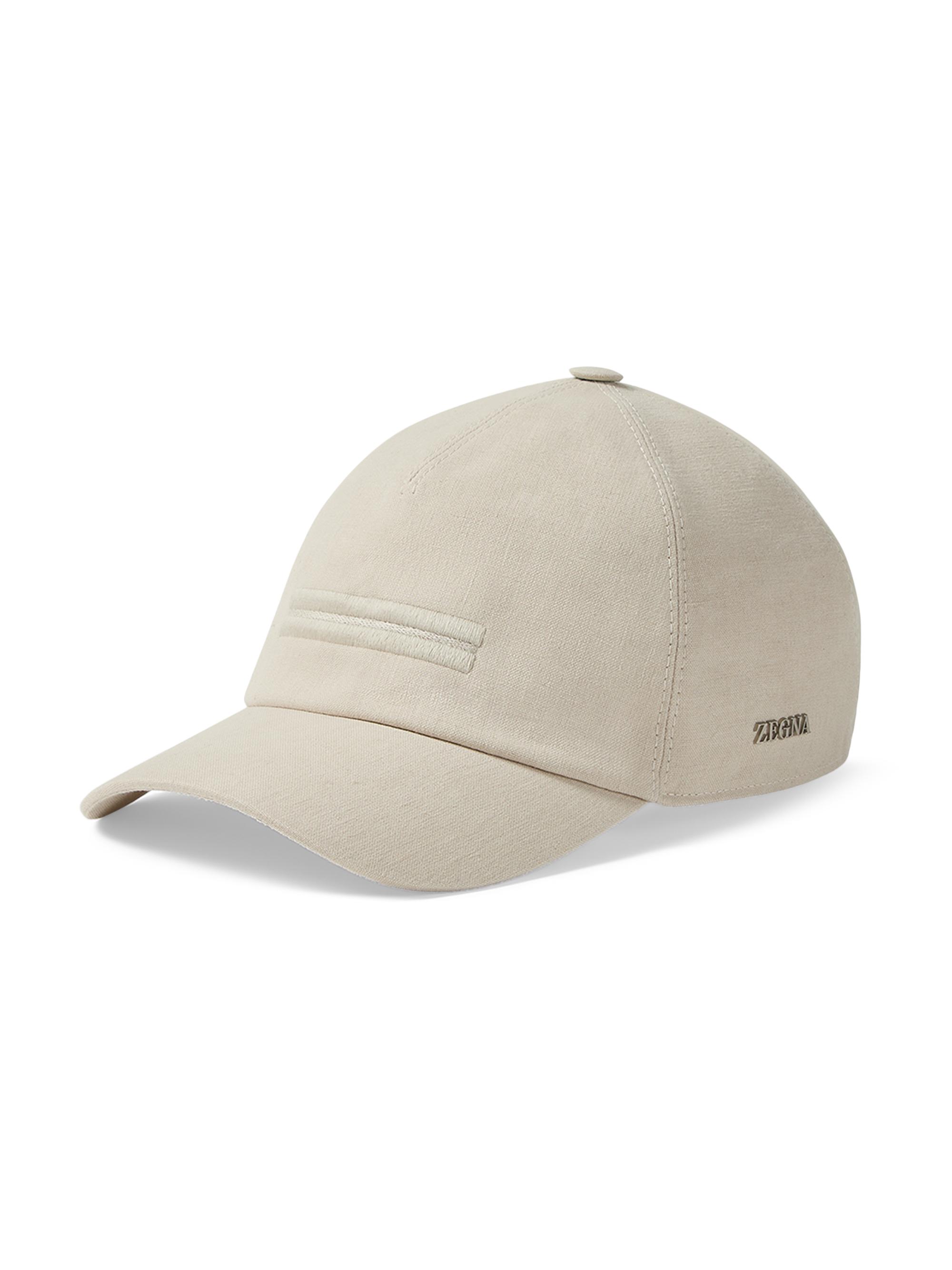 ZEGNA Men's Oasi Lino Baseball Cap -