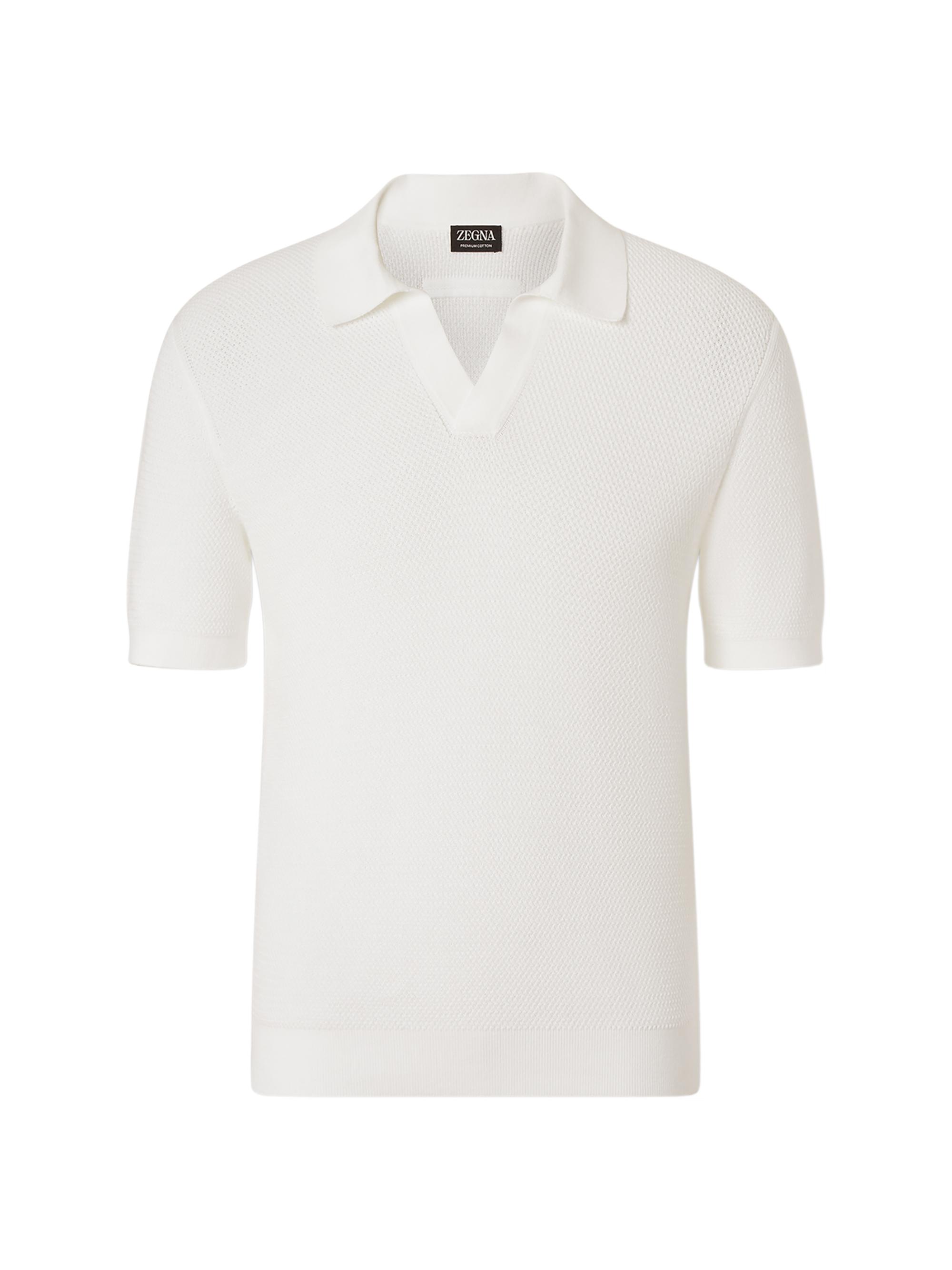 Prada Short-Sleeved Cotton Polo Shirt | Saks Fifth Avenue
