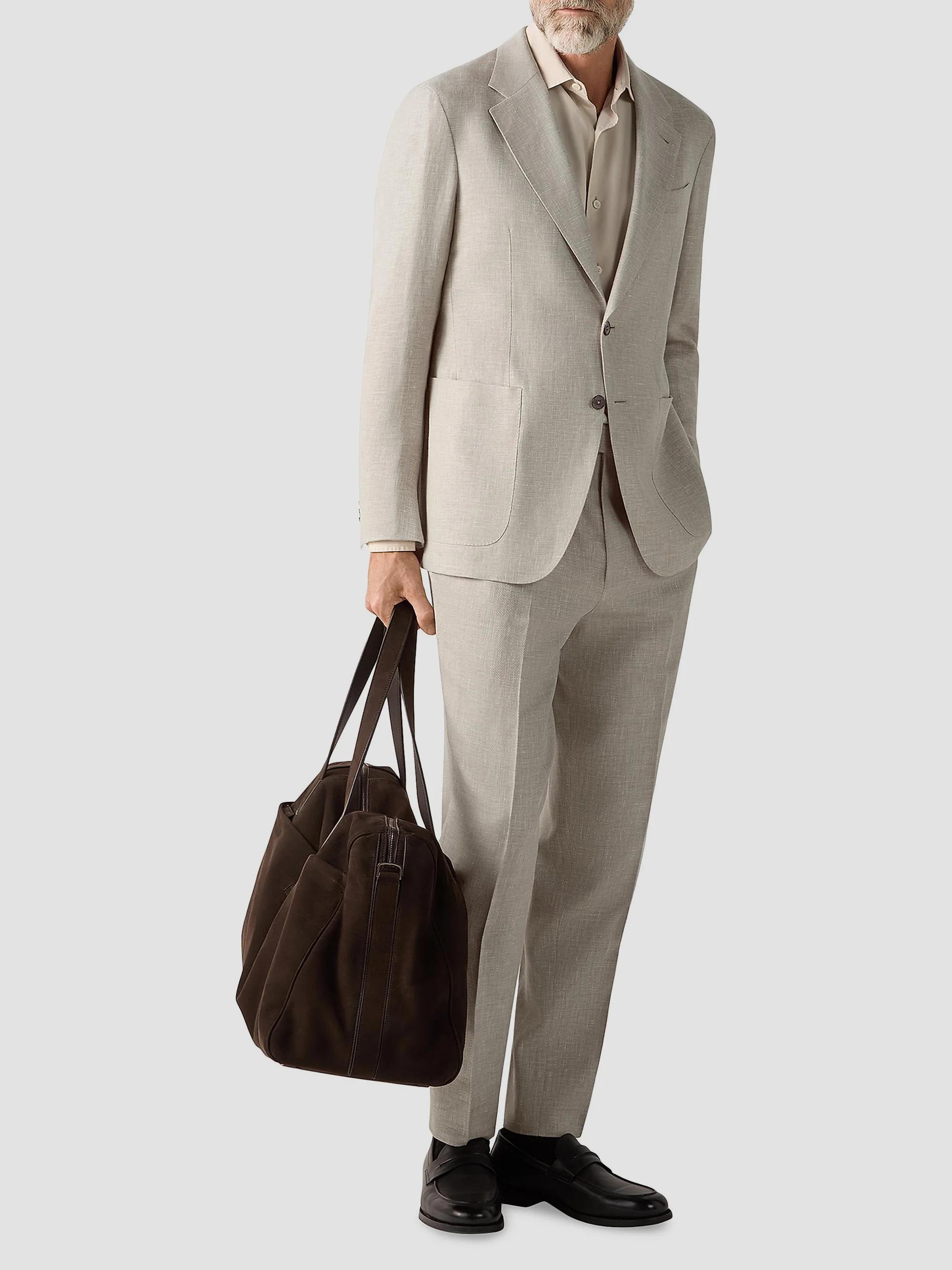 ZEGNA Crossover Wool Linen and Silk Jacket | Saks Fifth Avenue