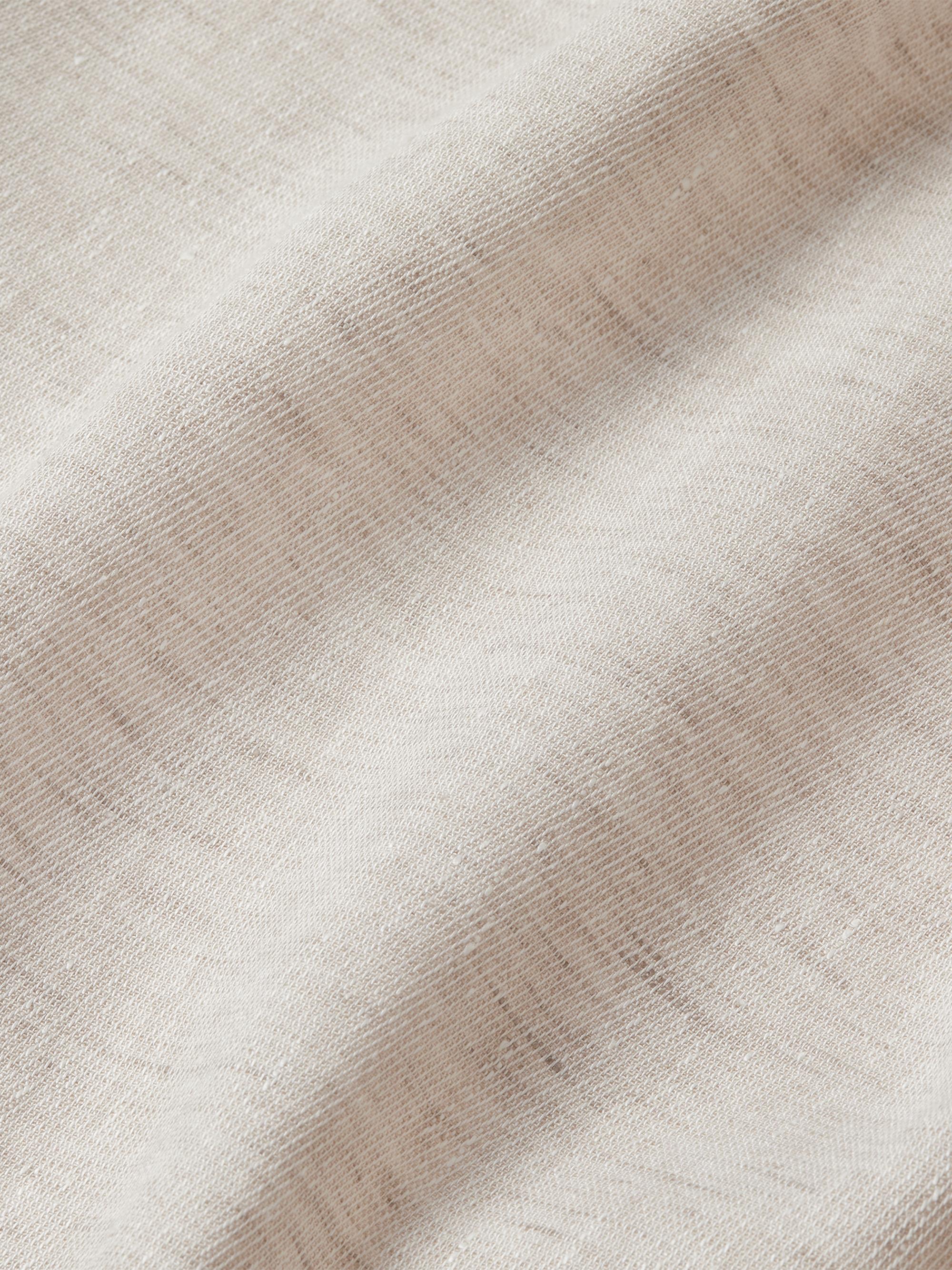 ZEGNA Men's Oasi Lino Field Jacket - Light Taupe | Thumbnail 5