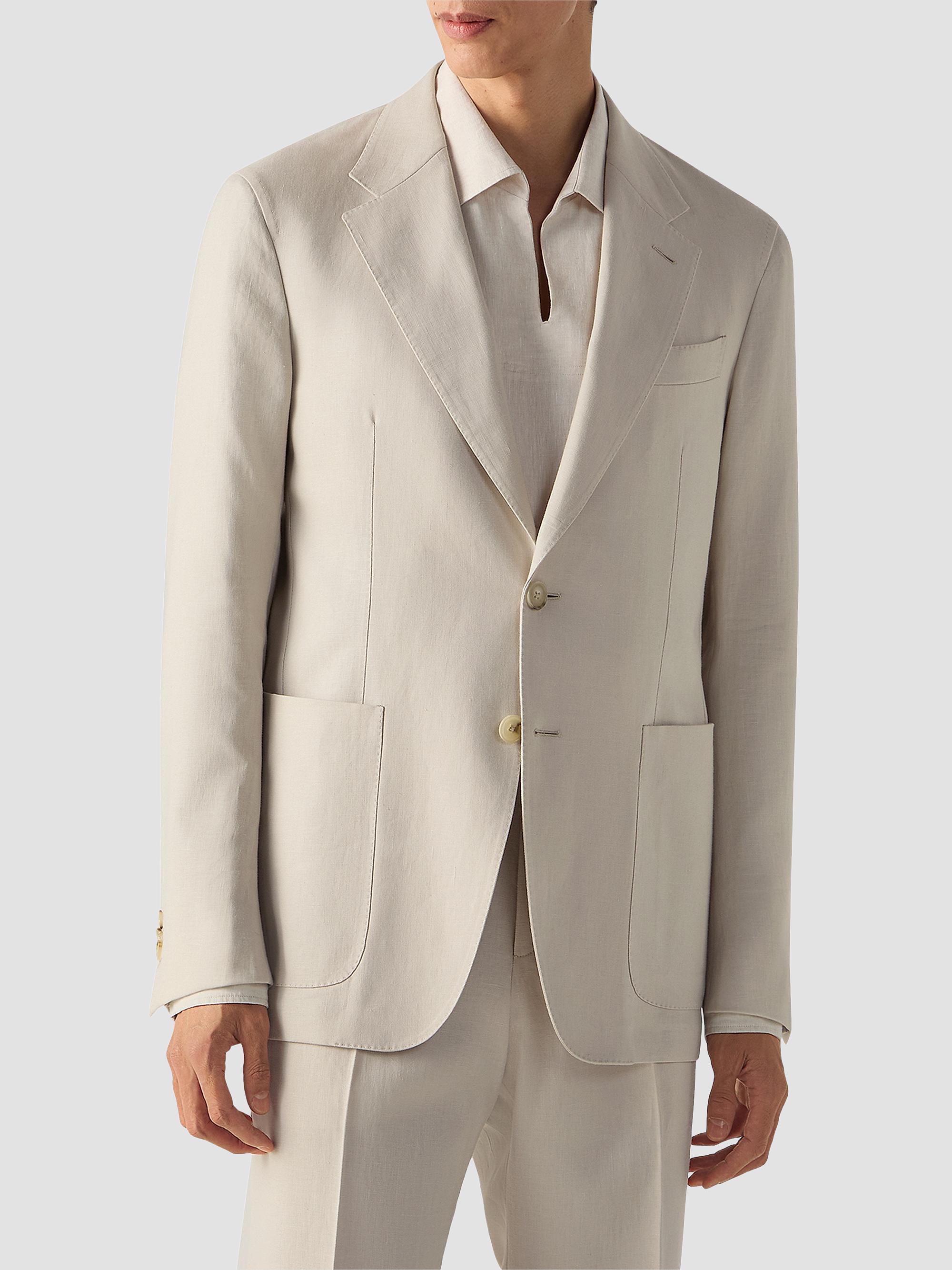 ZEGNA Men's Oasi Lino Jacket -