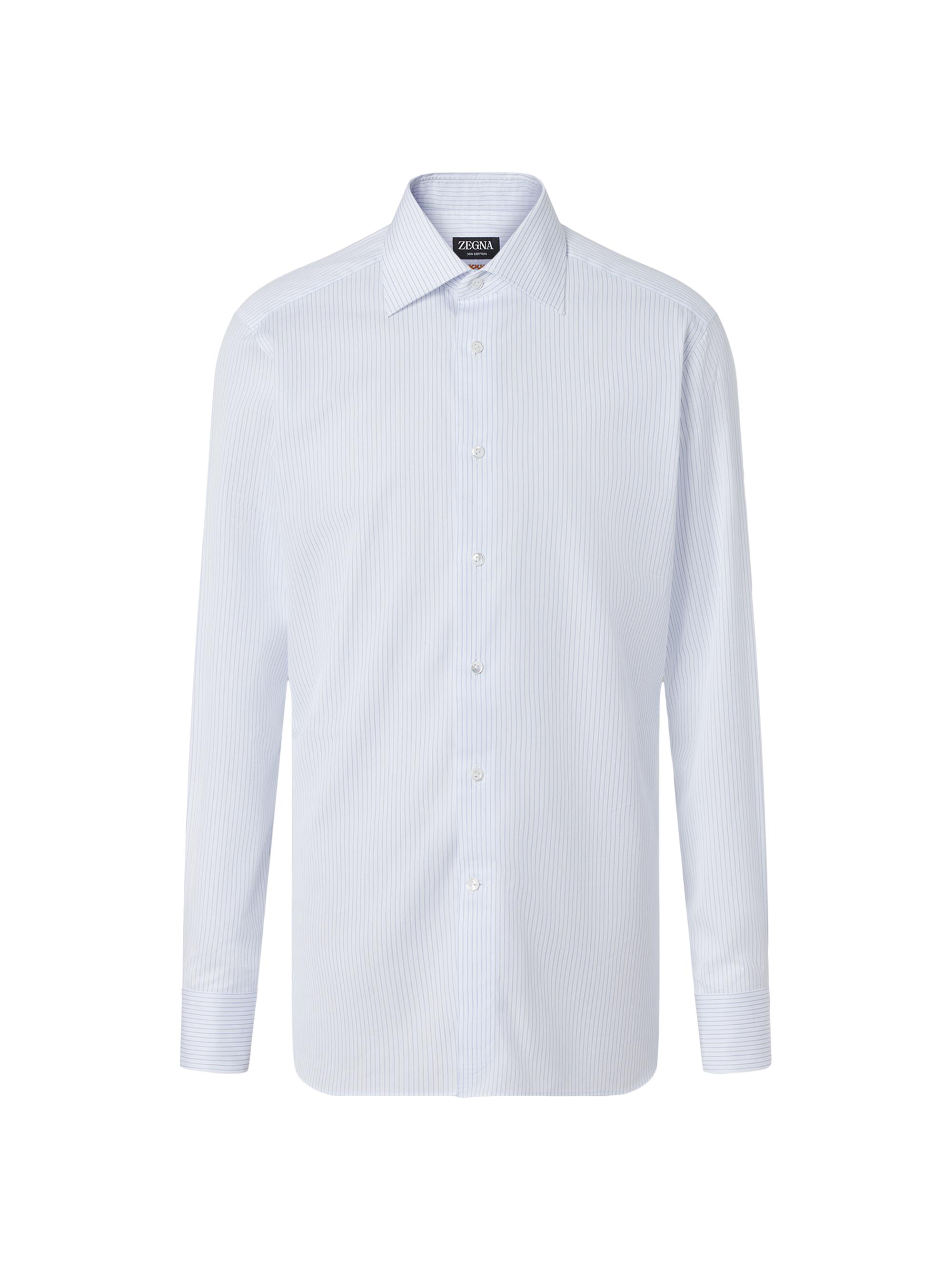 Striped 300 Cotton Shirt