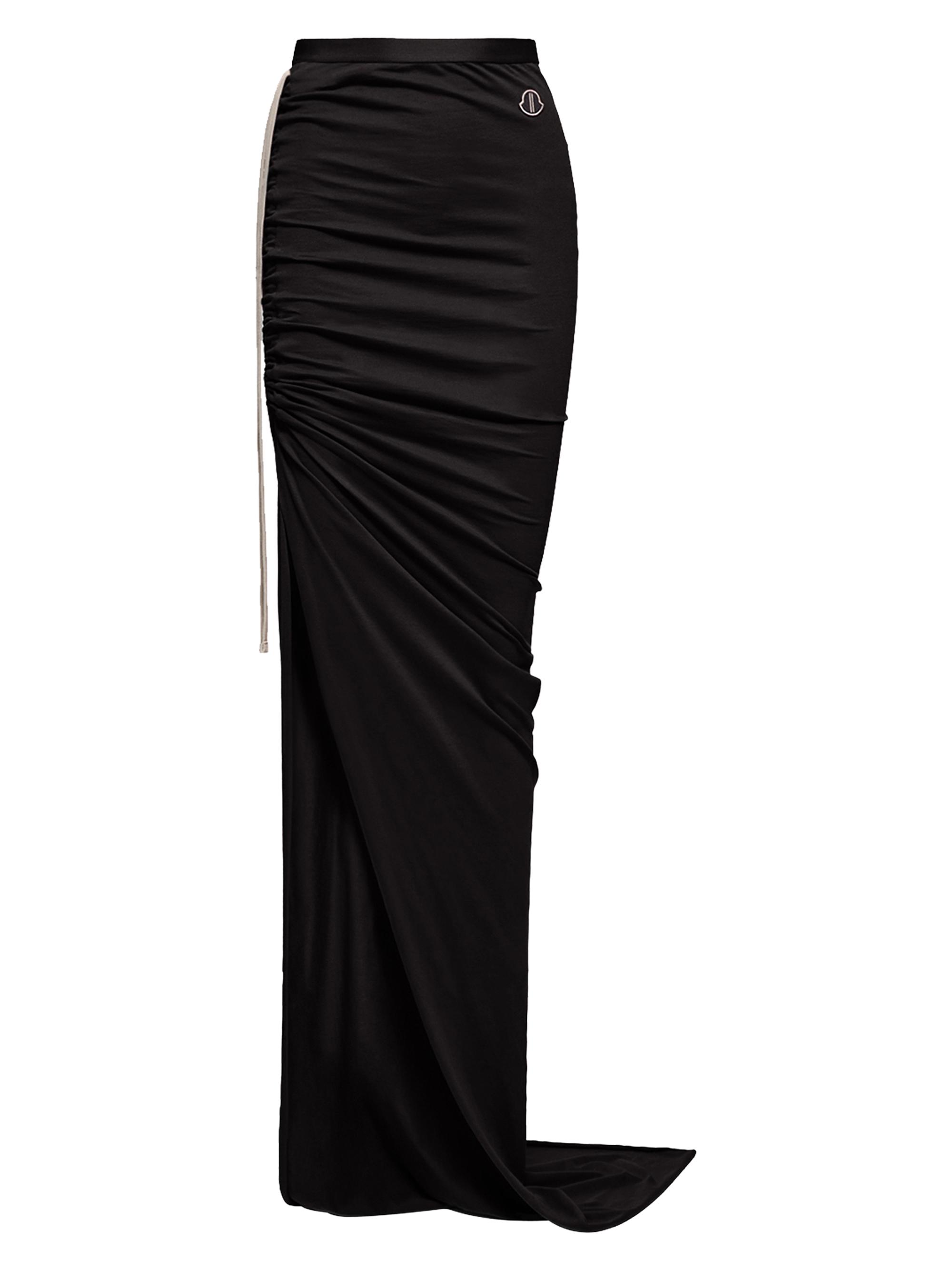 Moncler Women's  + Rick Owens Adjustable Skirt in Cotton - Black