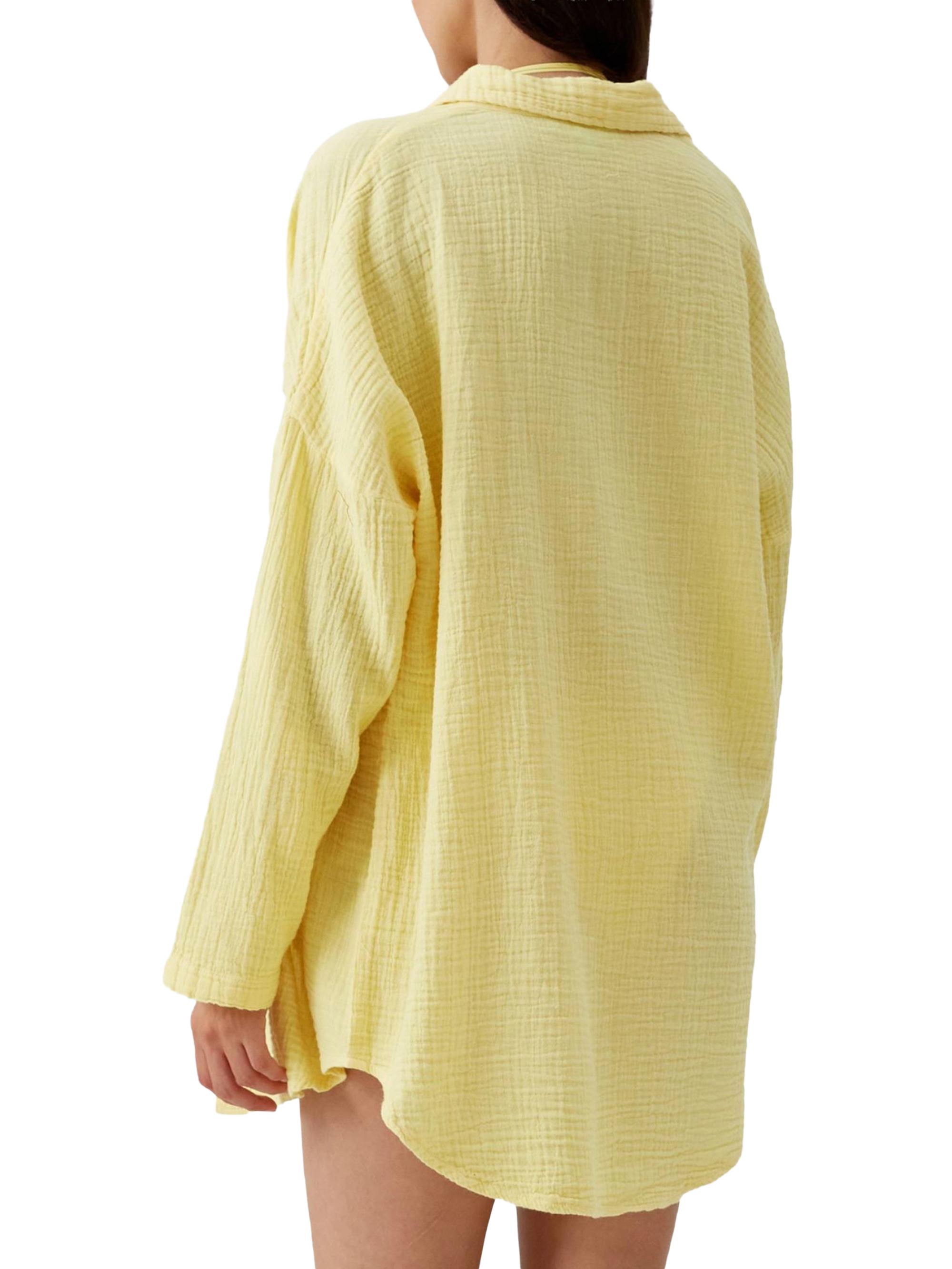 Melissa Odabash Elena Oversize Muslin Shirt | Saks Fifth Avenue