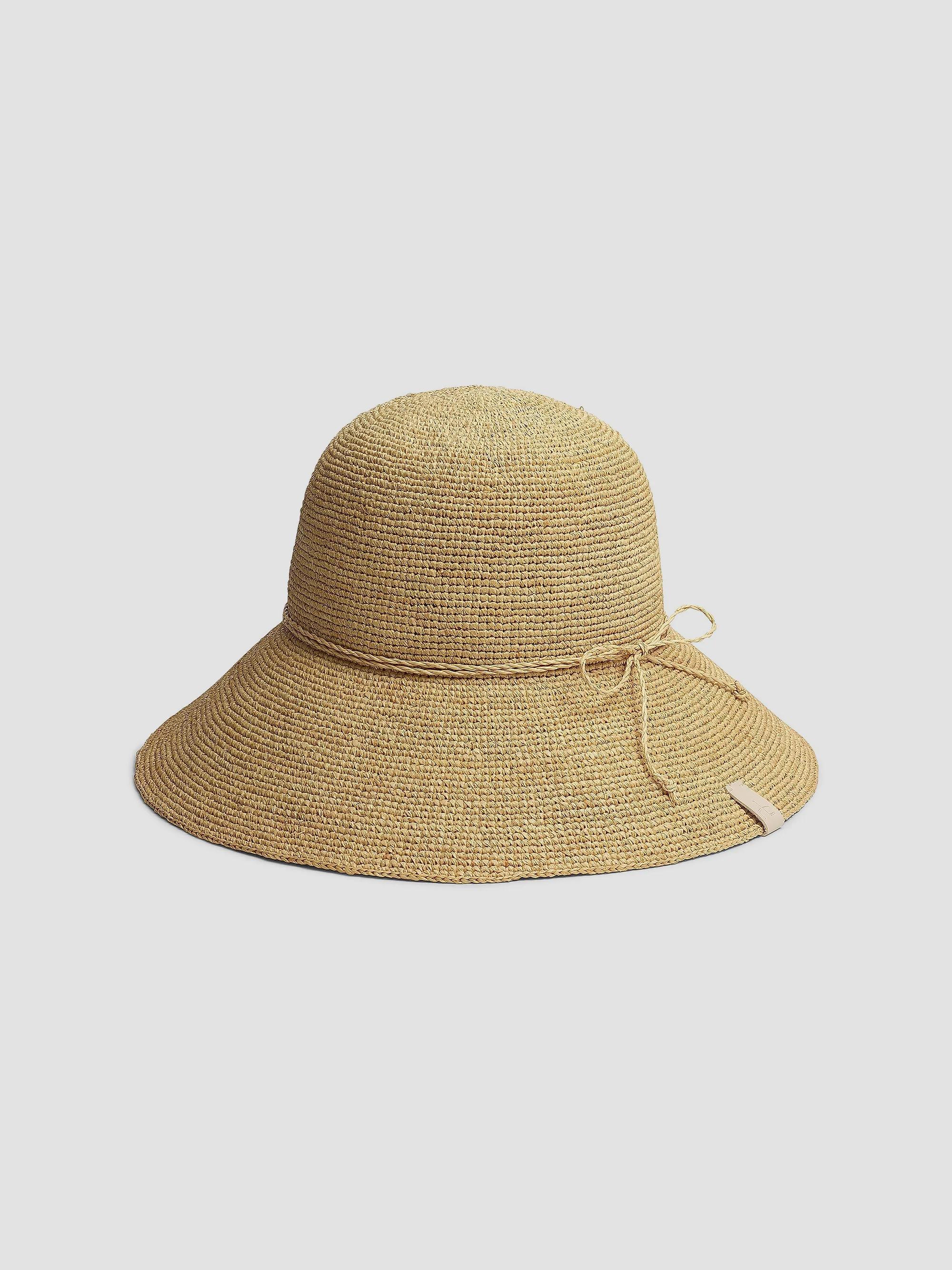 rag & bone Lela Raffia Rollable Hat | Saks Fifth Avenue