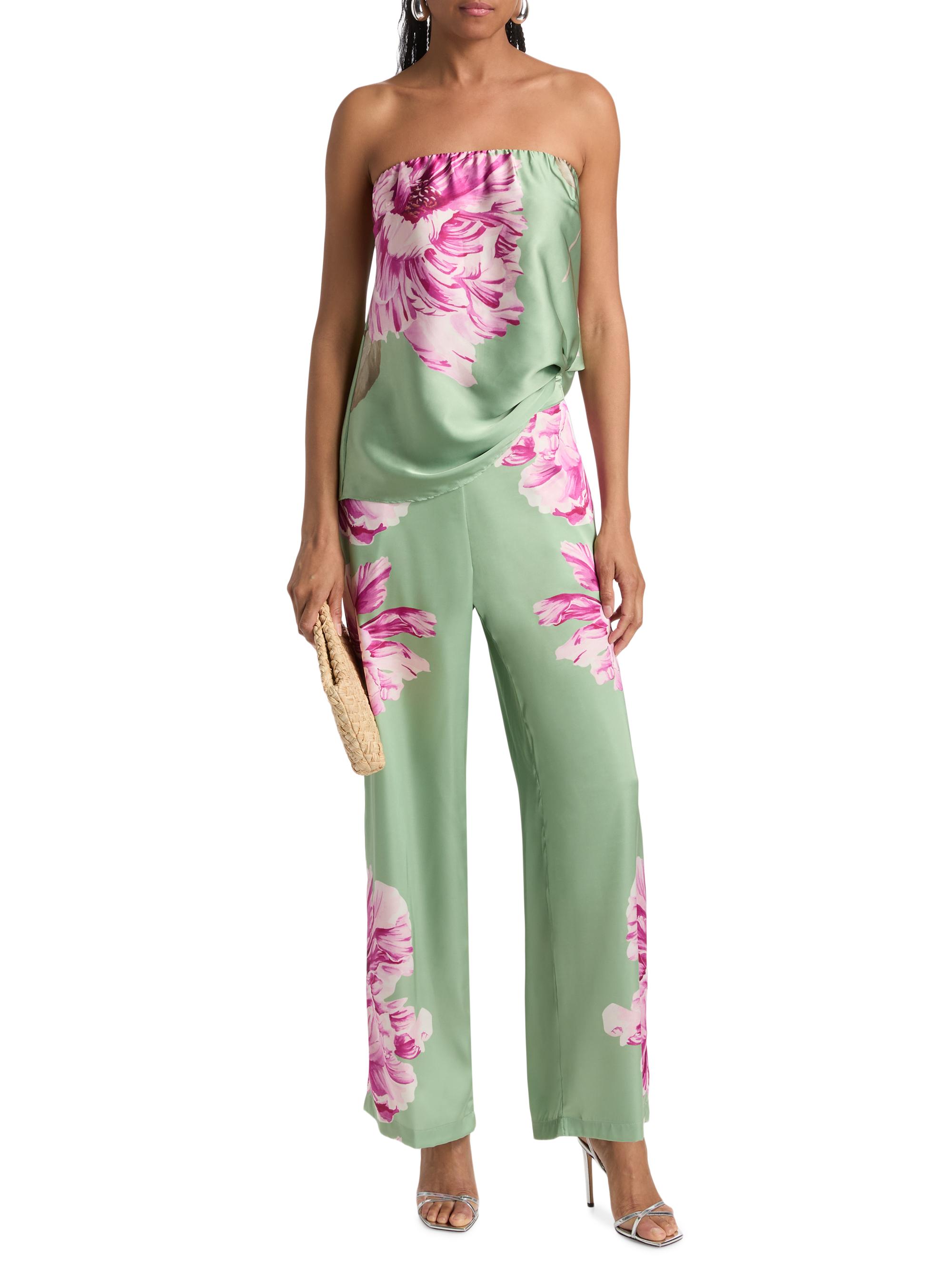 Misa Los Angeles Yassi Floral Strapless Top | Saks Fifth Avenue