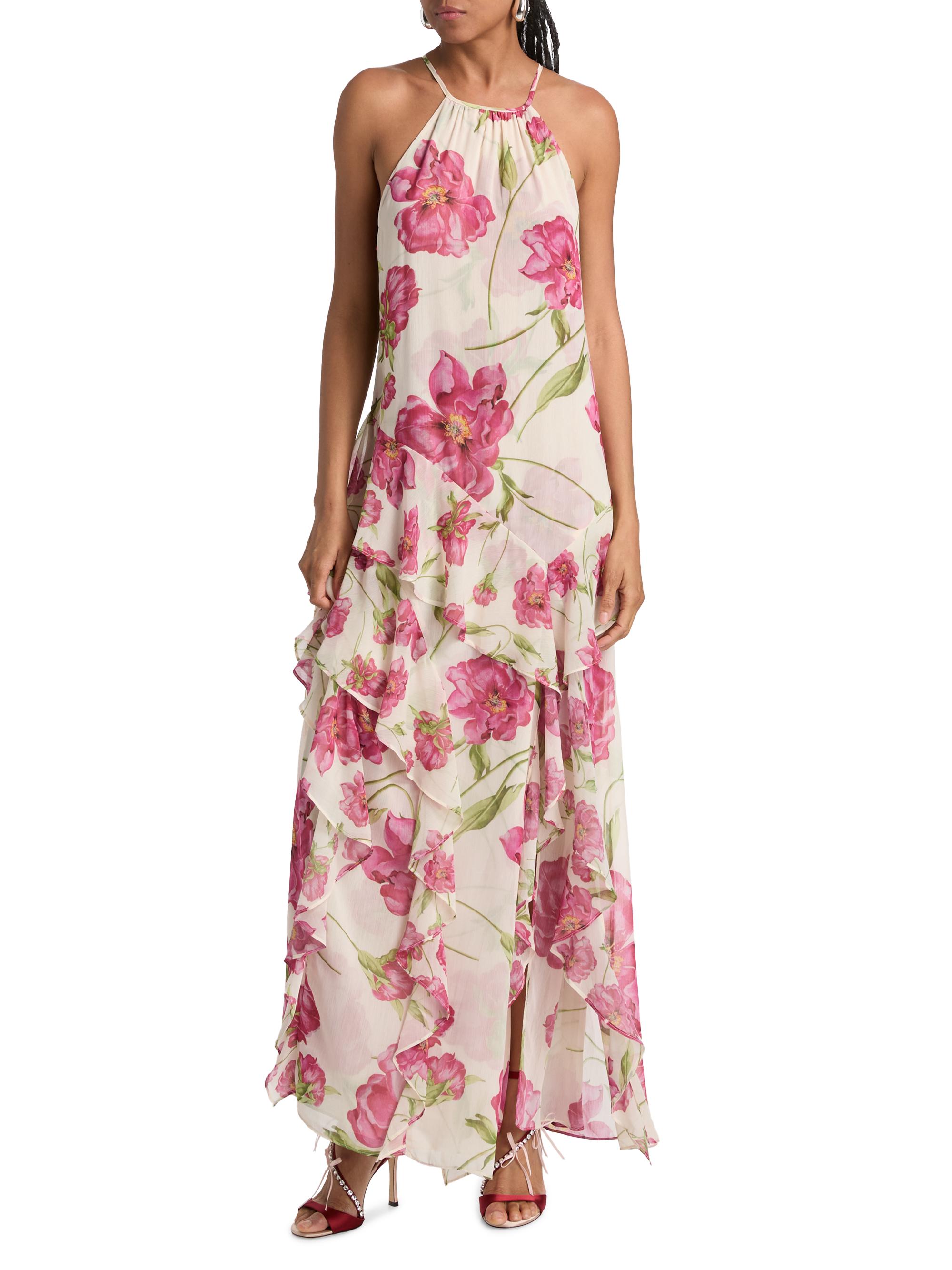 Misa Los Angeles Novah Floral Ruffle Maxi Dress | Saks Fifth Avenue