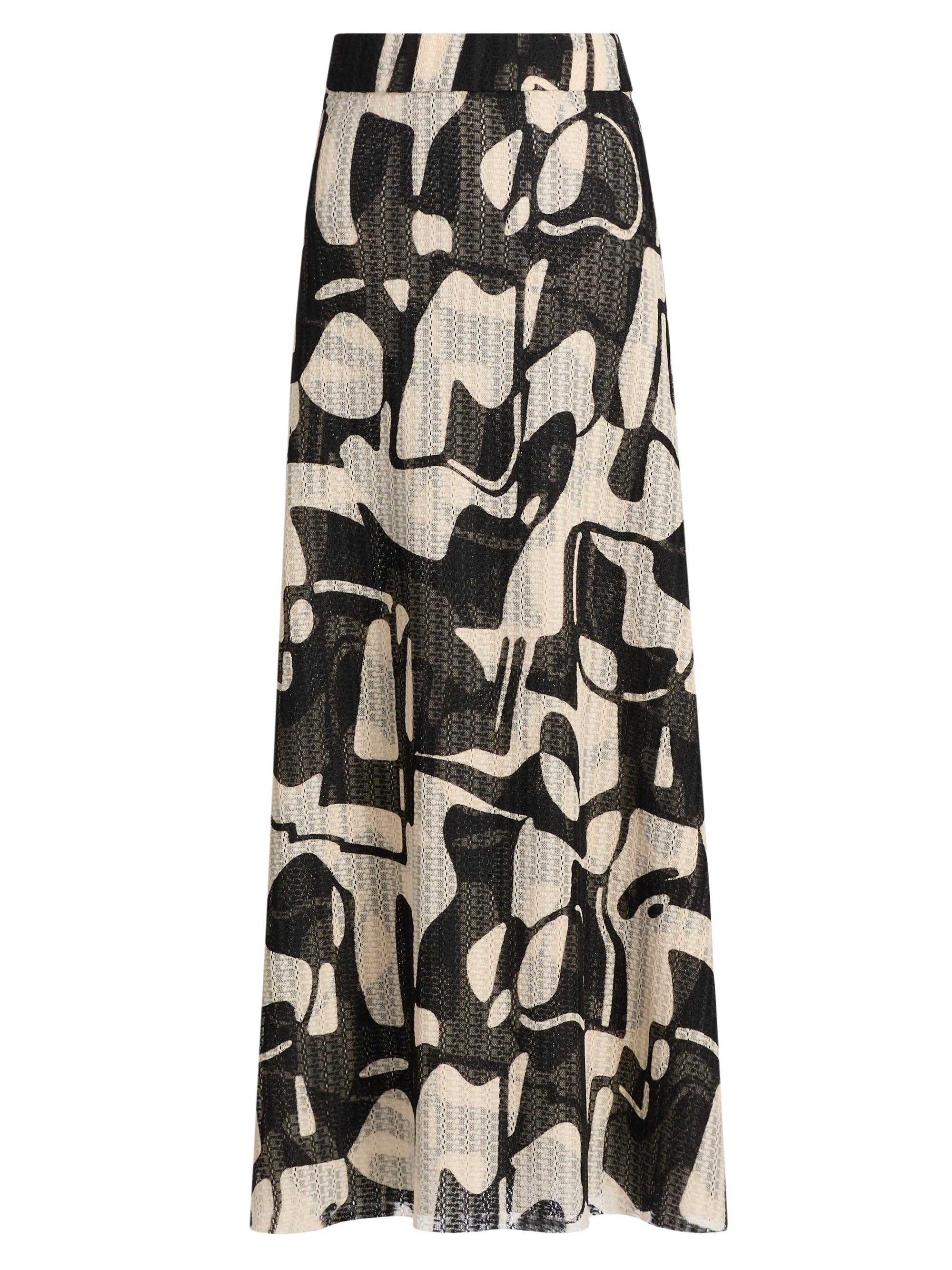 Misa Los Angeles Women's Ekat Printed Maxi Skirt - Abstract Marble