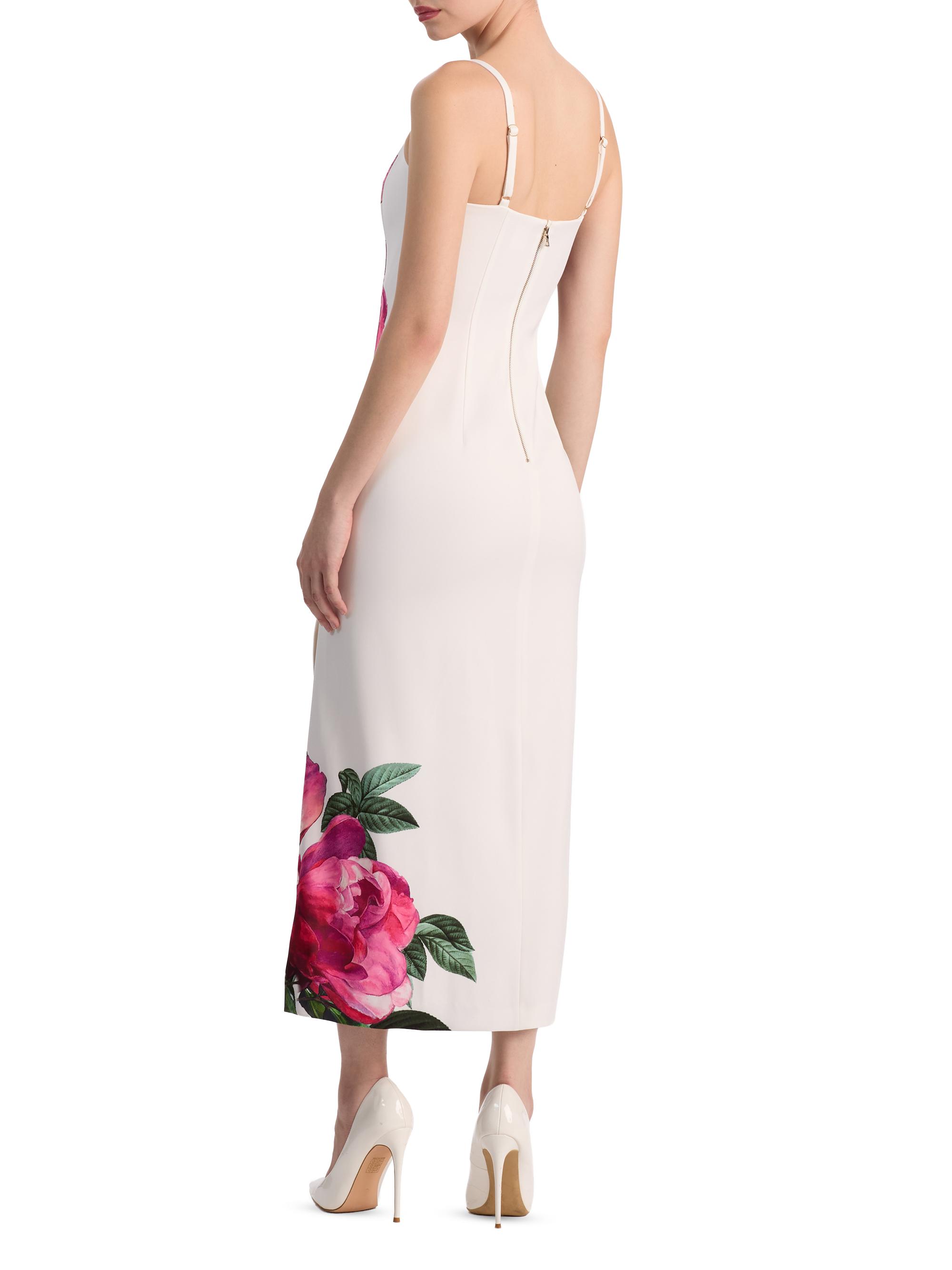 ❤️新品未使用　タグ付き【Alice + Olivia 】希少マキシ丈【0】マキシ ALICE + OLIVIA Nina Sweetheart Midi-Dress | Saks Fifth Avenue