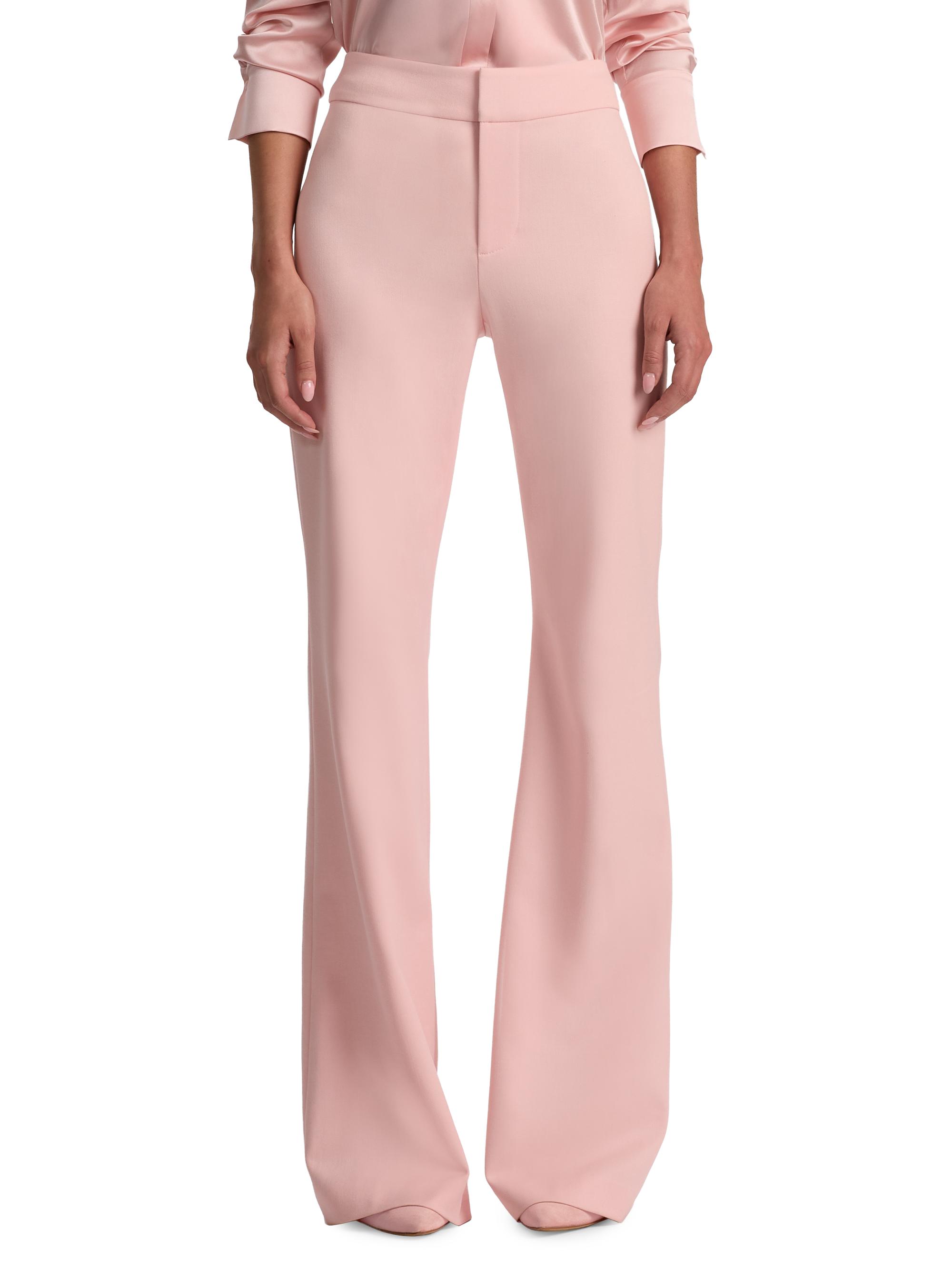 ALICE + OLIVIA Andrew Mid-Rise Bootcut Slim Pants | Saks Fifth Avenue