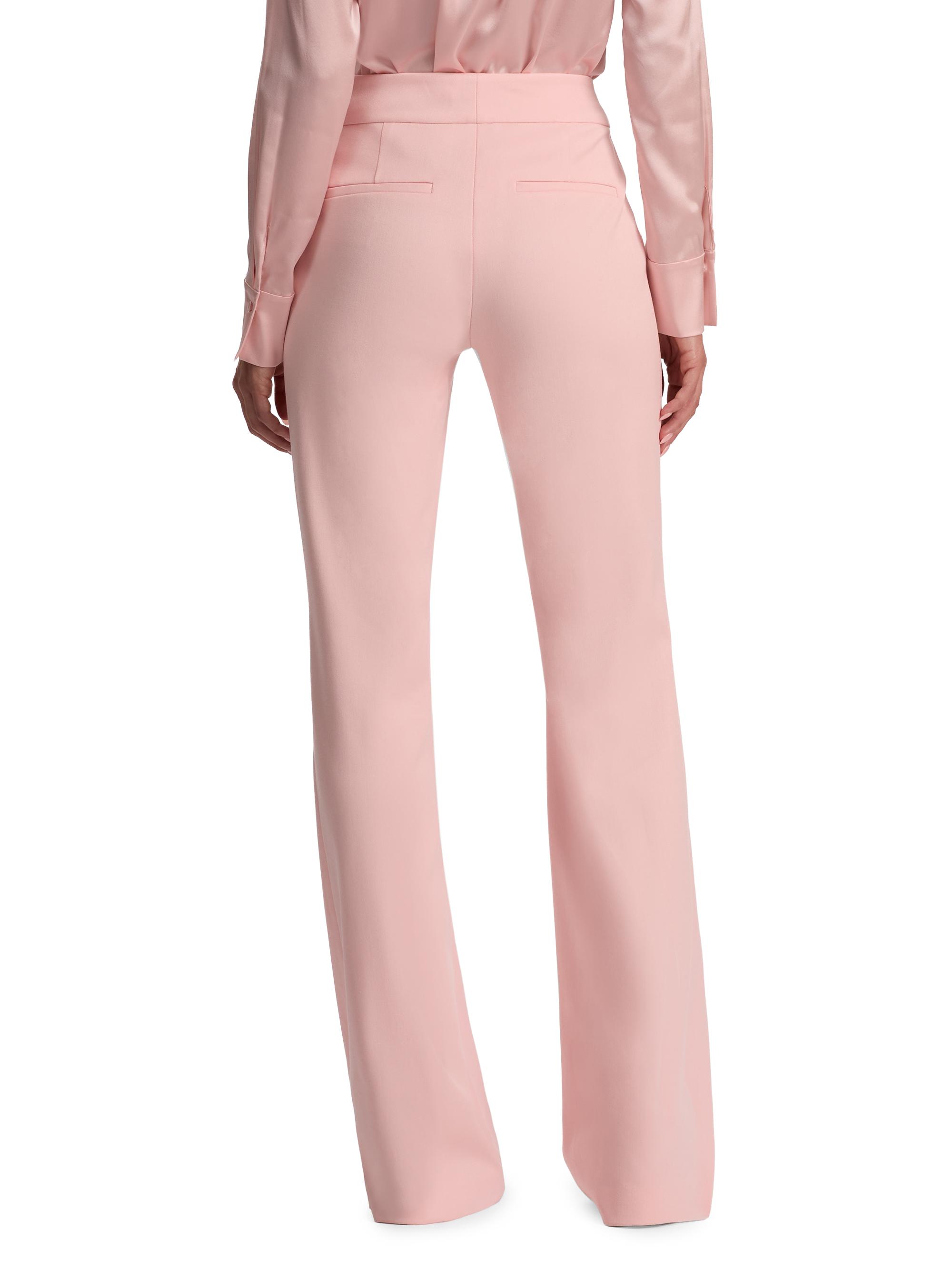 ALICE + OLIVIA Andrew Mid-Rise Bootcut Slim Pants | Saks Fifth Avenue