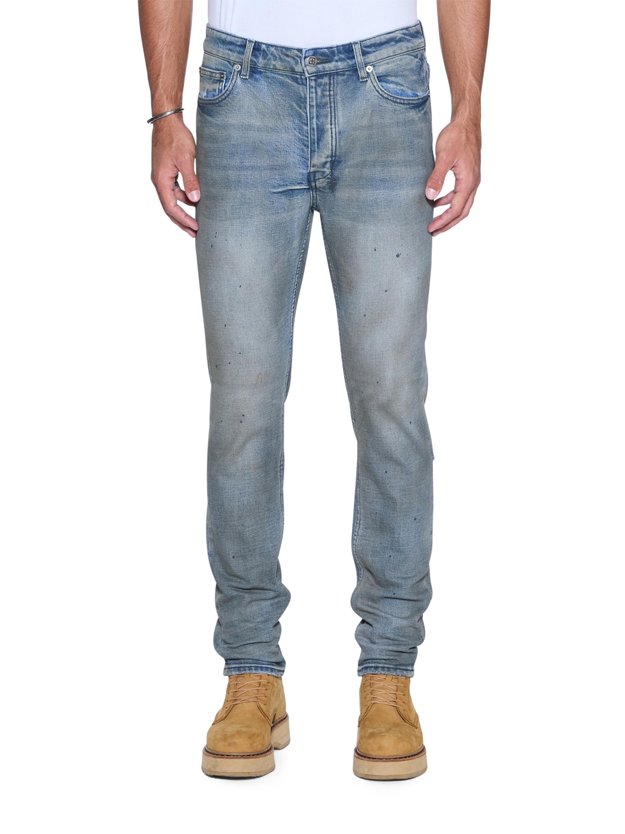 Ksubi Chitch Striker Patched Slim Jeans | Saks Fifth Avenue