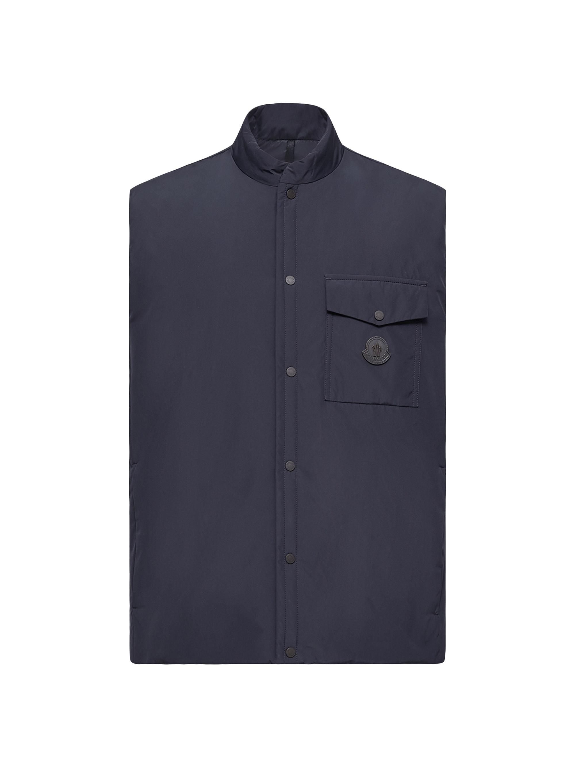 Moncler Men's Sahel Puffer Vest - Navy Blue
