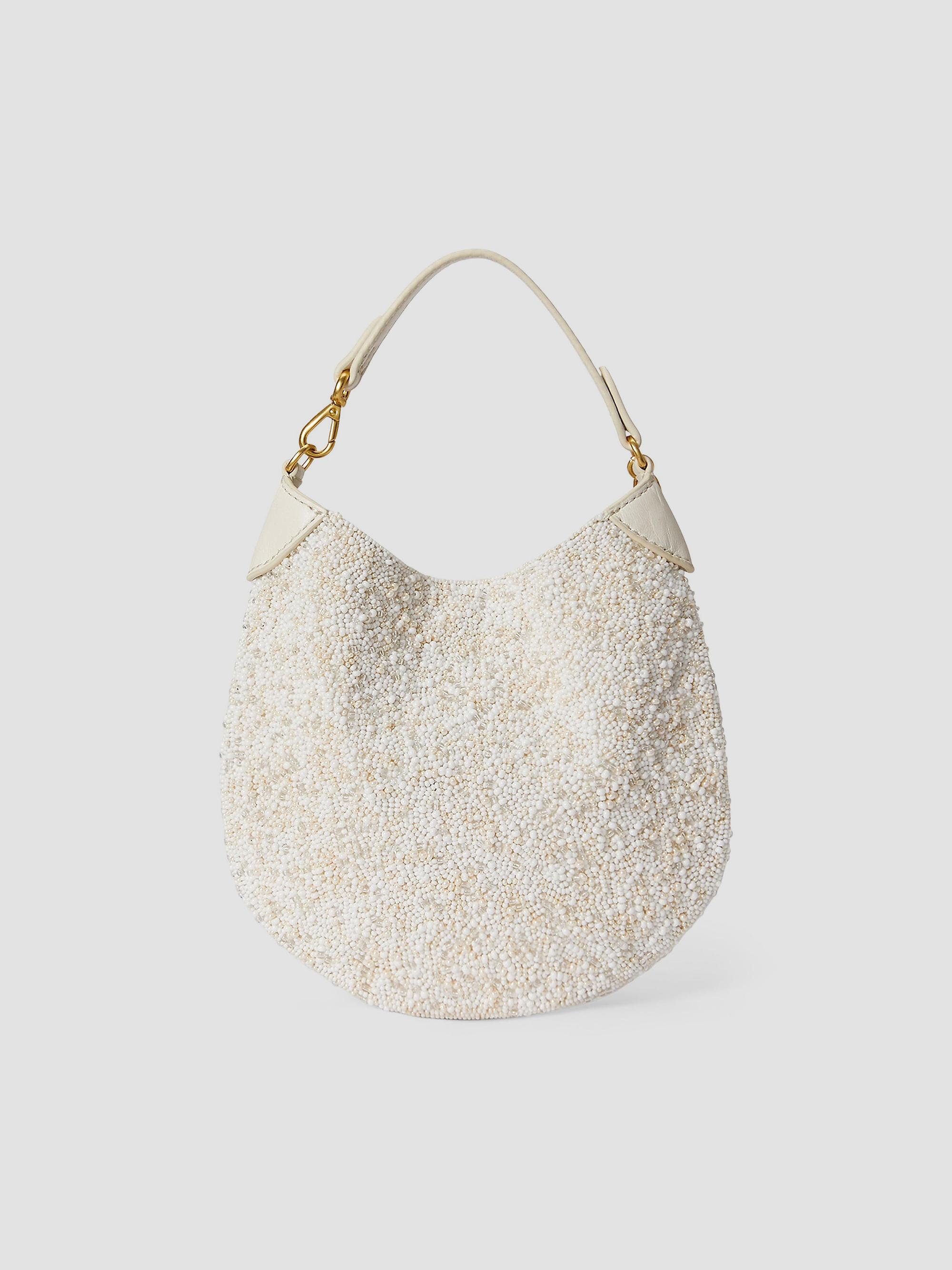 Polo Ralph Lauren Polo ID Floral Beaded Top Handle Bag | Saks
