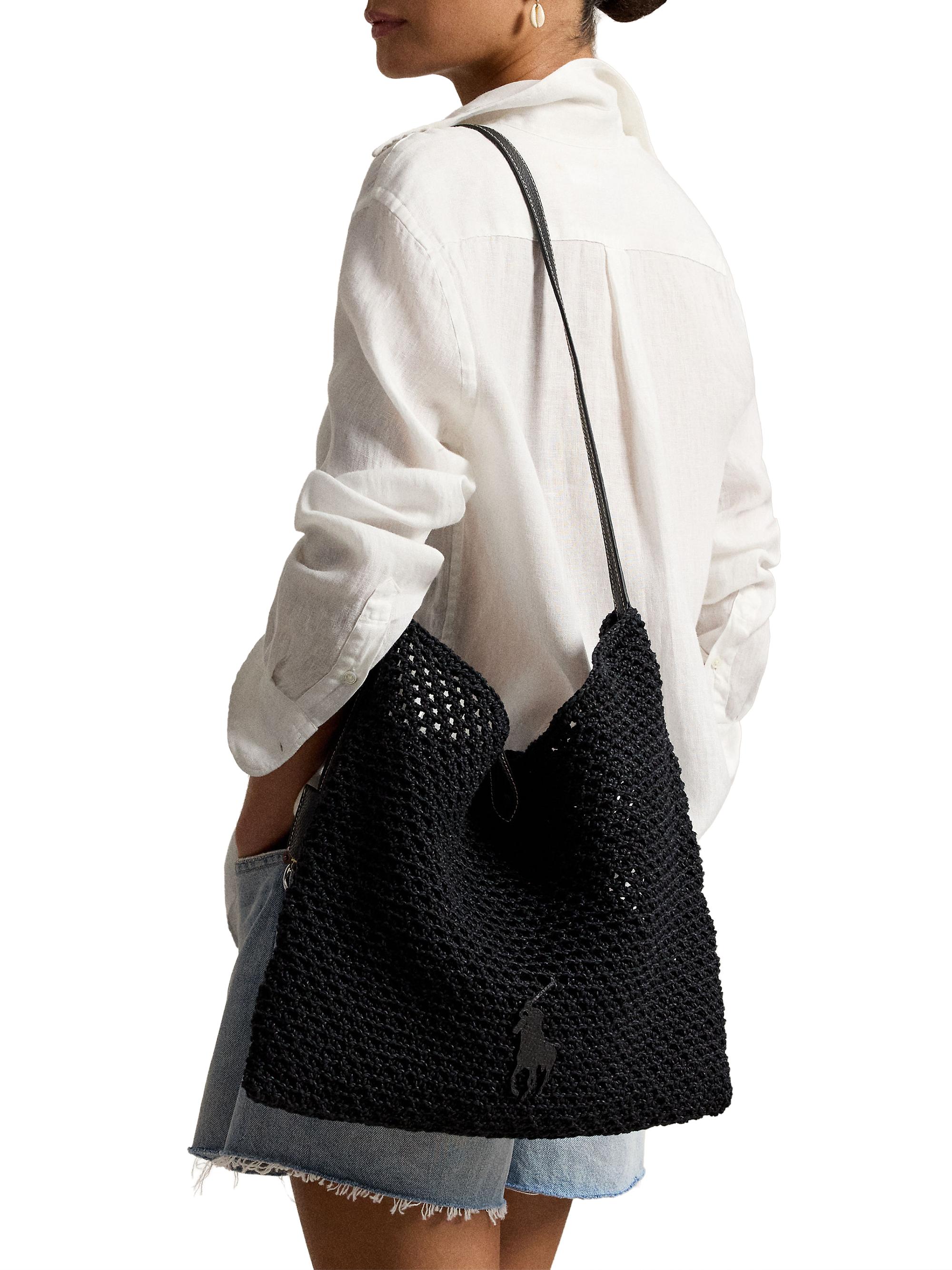 Polo Ralph Lauren Polo Play Waxed Cotton Cord Messenger Bag | Saks