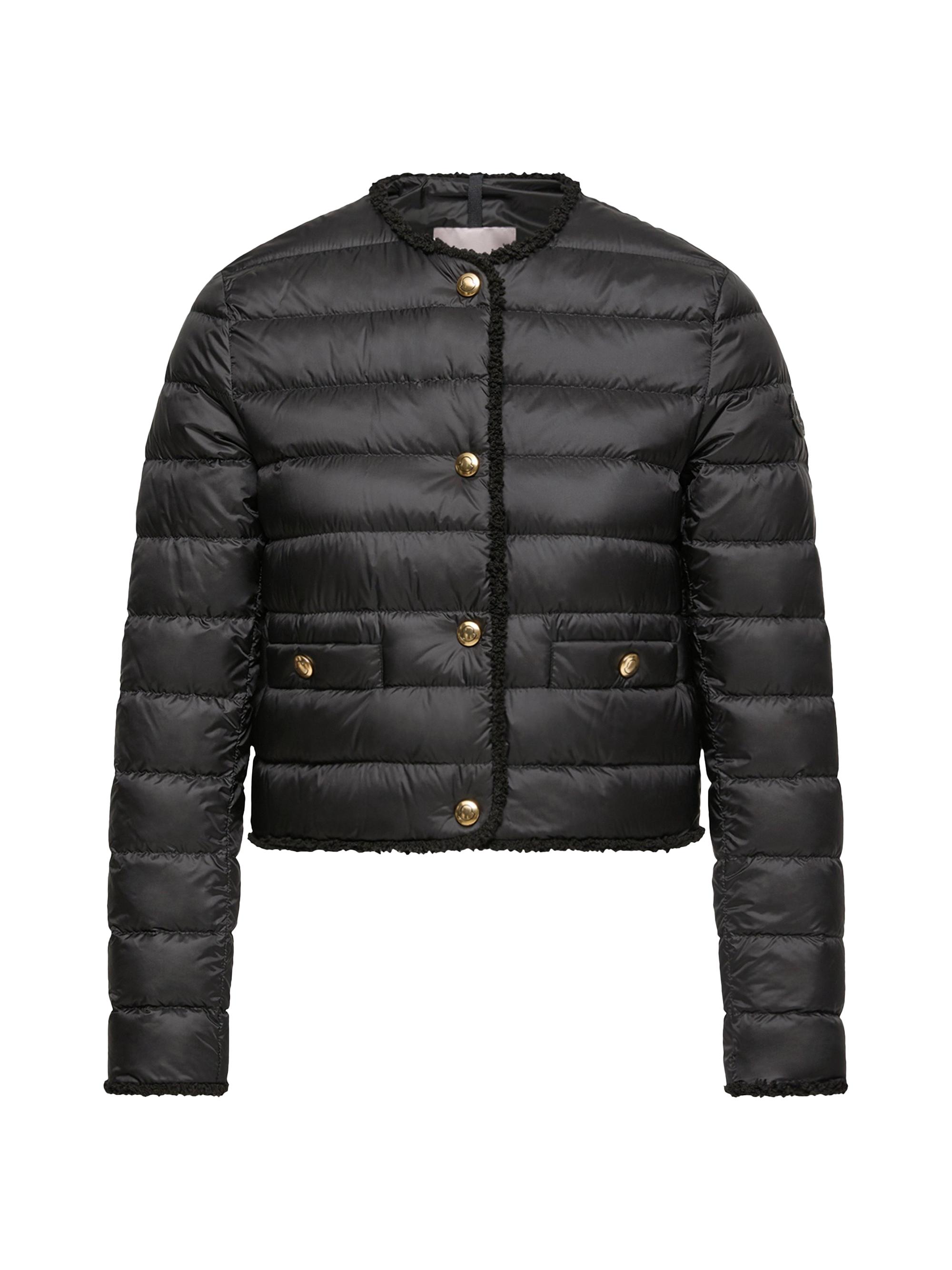 Moncler Women's Fleurs Puffer Coat - Black