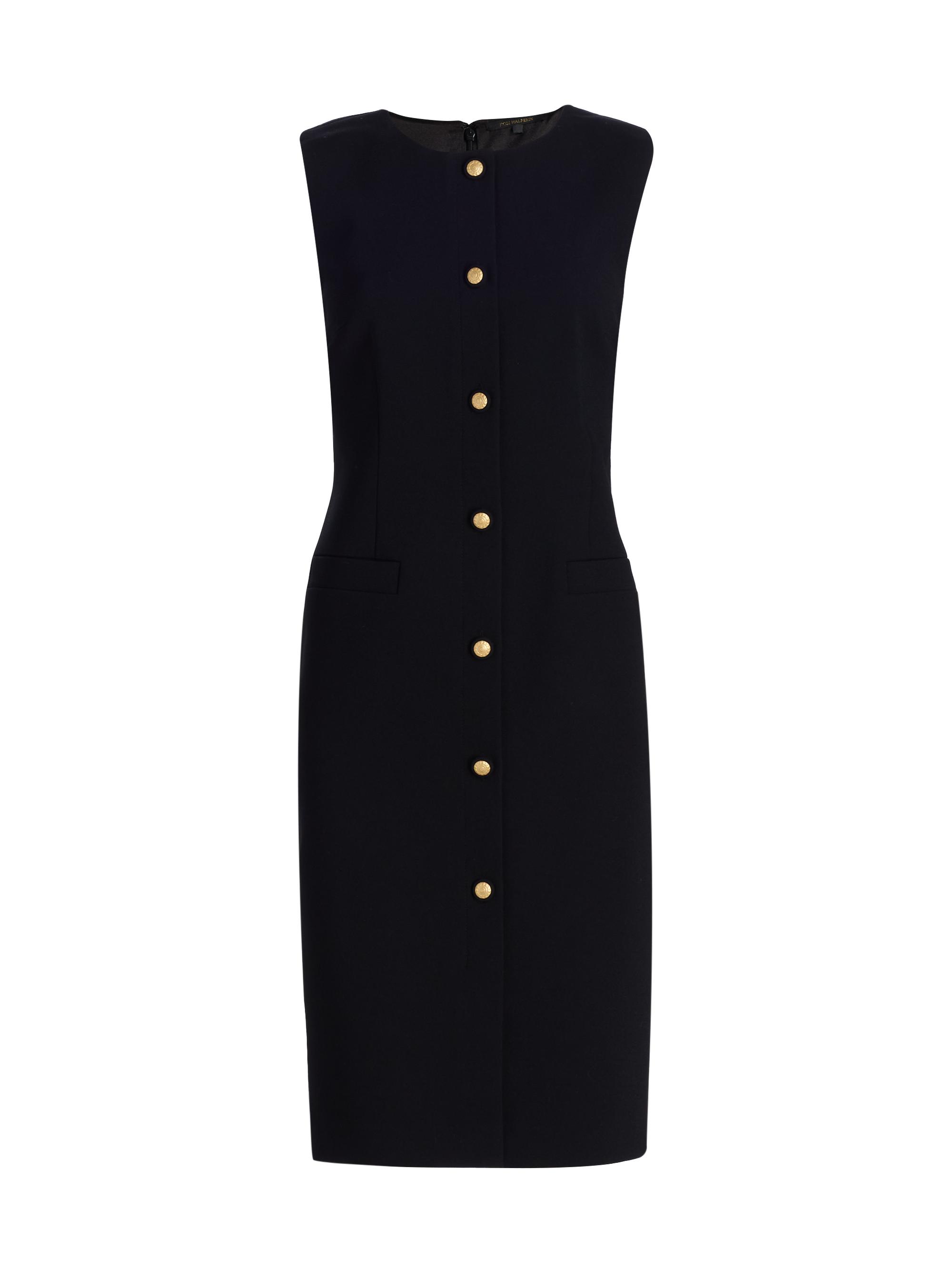 Kobi Halperin Women's Briel Crepe Sleeveless Midi-Dress - Black