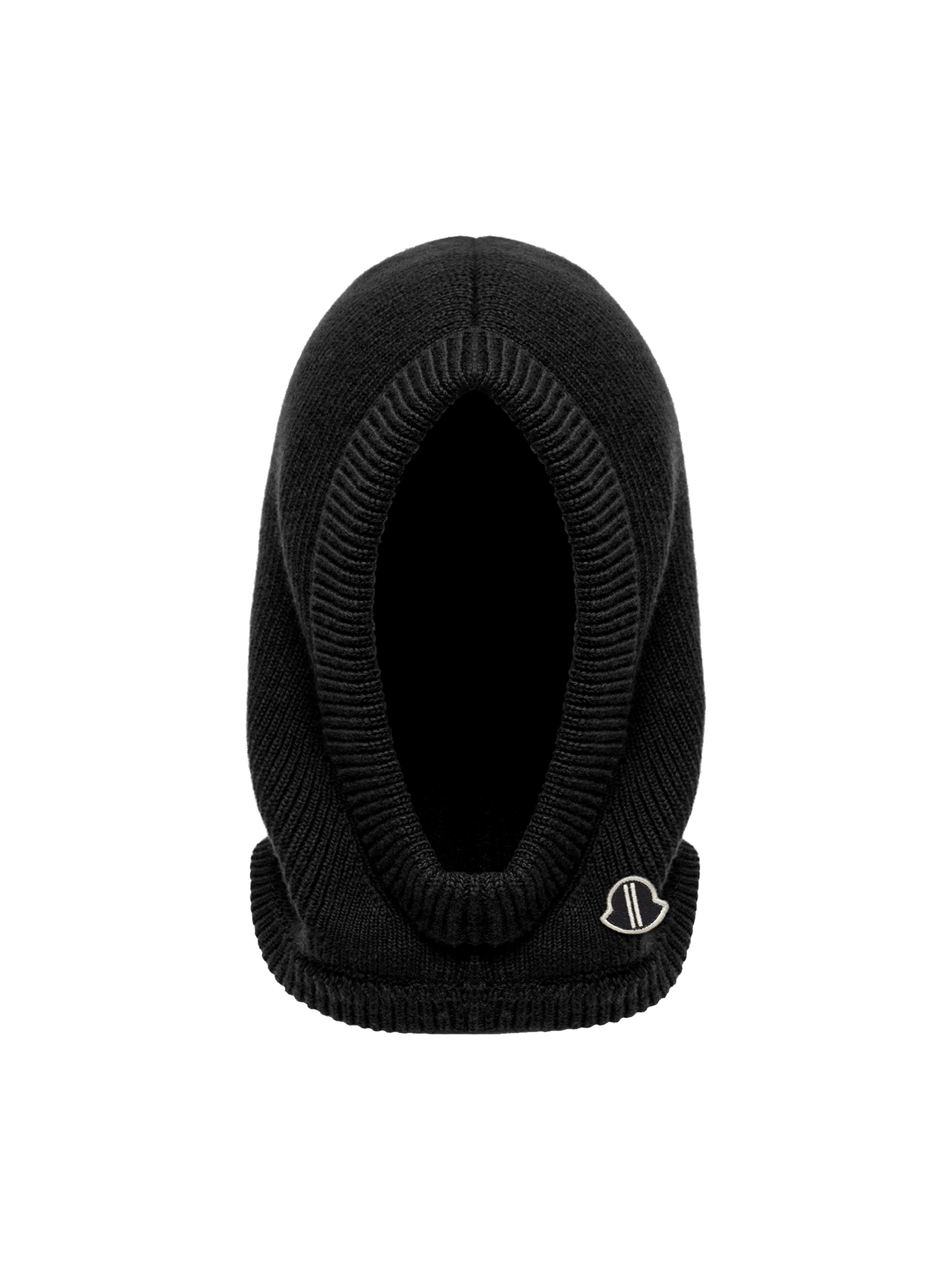 Moncler Men's  x Rick Owens Jera Hood in Wool - Black