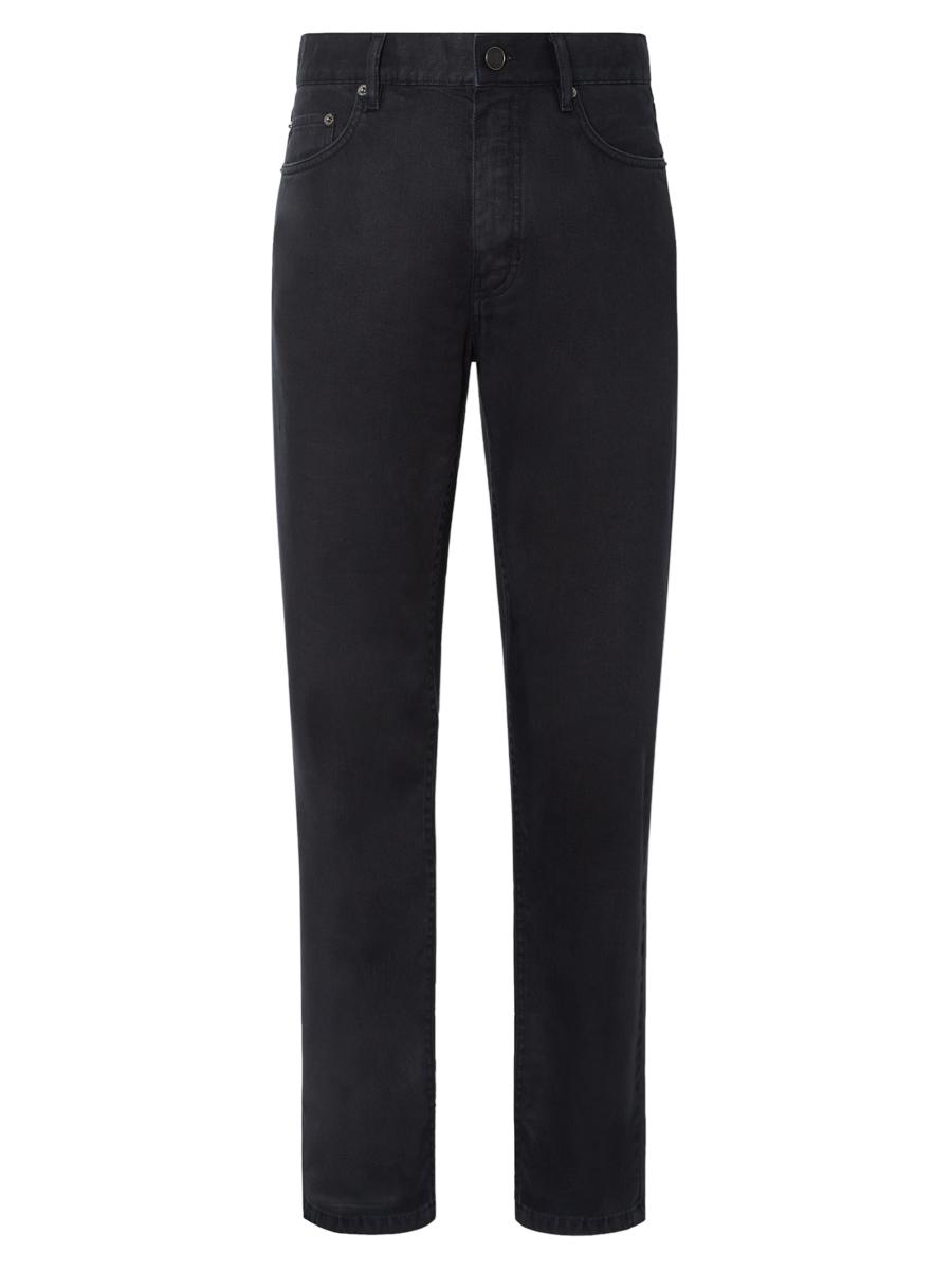 Zegna Men's Stretch Cotton And Linen Roccia Jeans In Blue