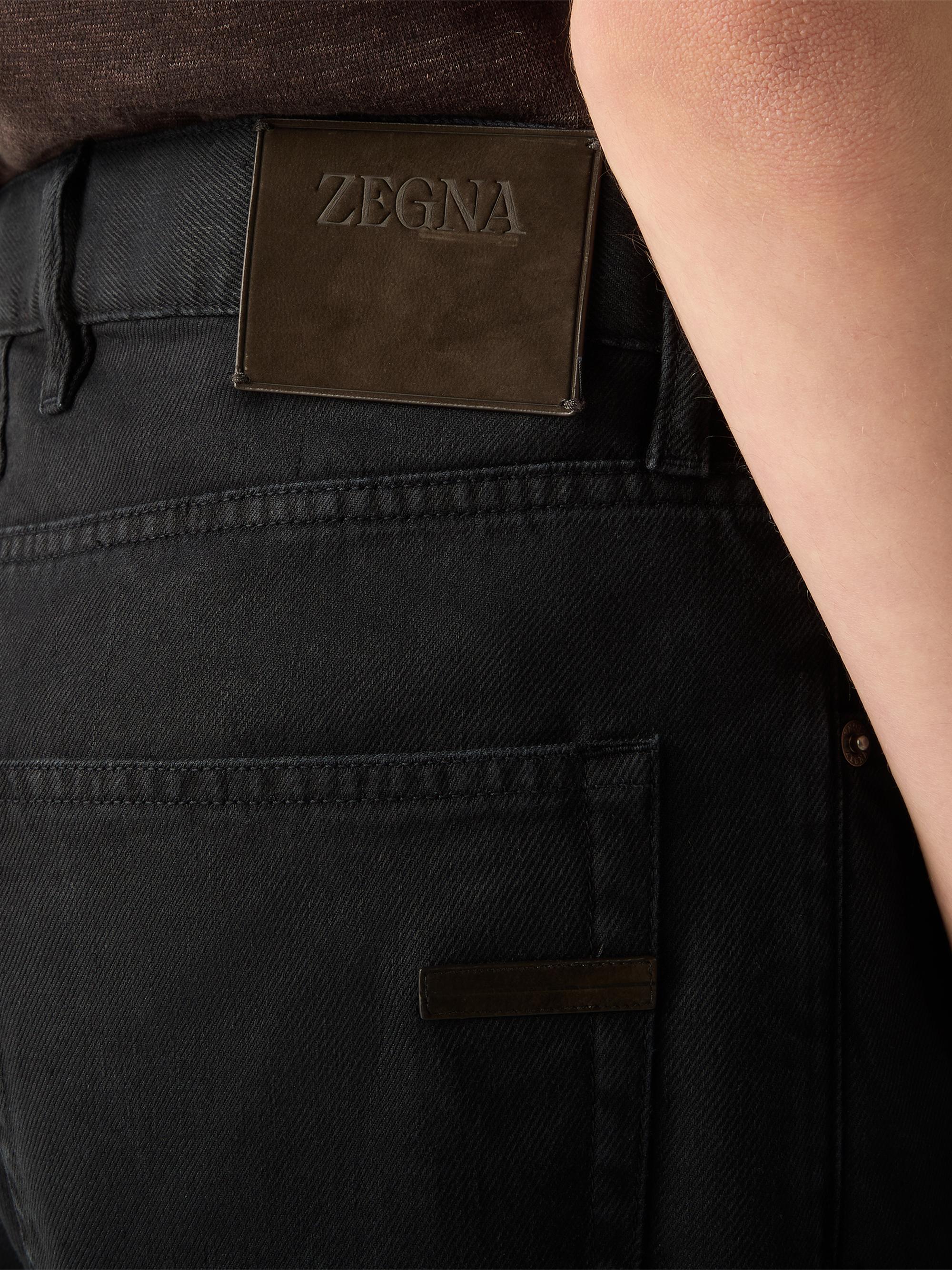 ZEGNA Stretch Cotton and Linen Roccia Jeans | Saks Fifth Avenue