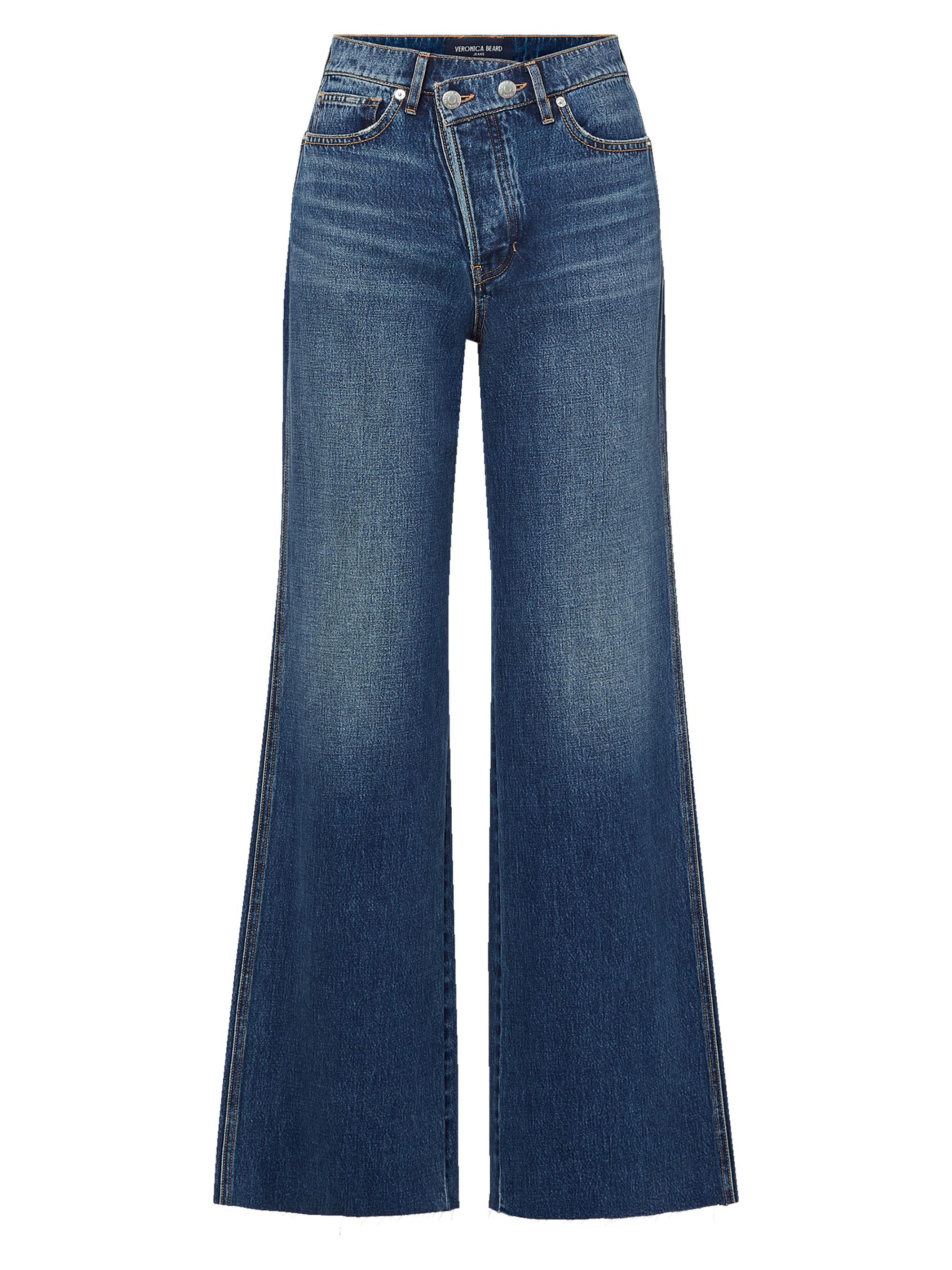Veronica Beard Crosbie Wide-Leg Jeans | Saks Fifth Avenue