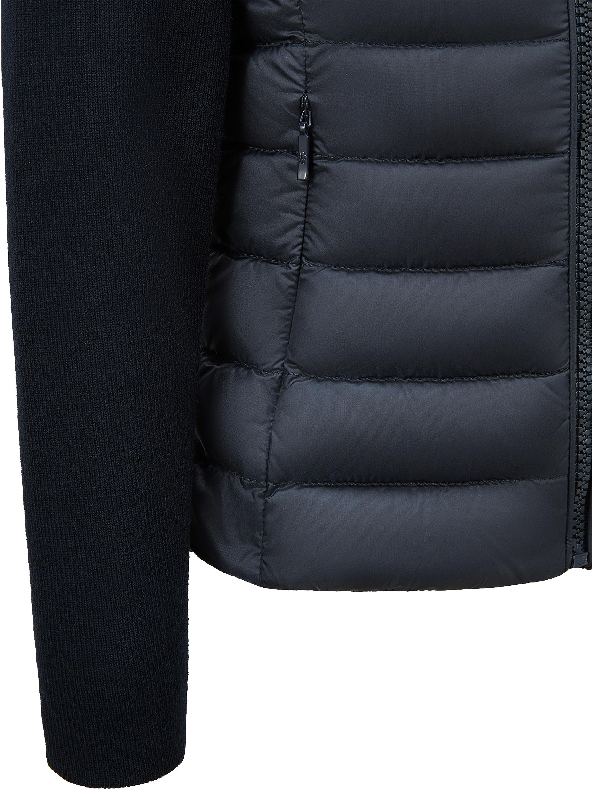 Moncler Little Girl's and Girl's Down-Filled Zip-Up Cardigan in Wool ...