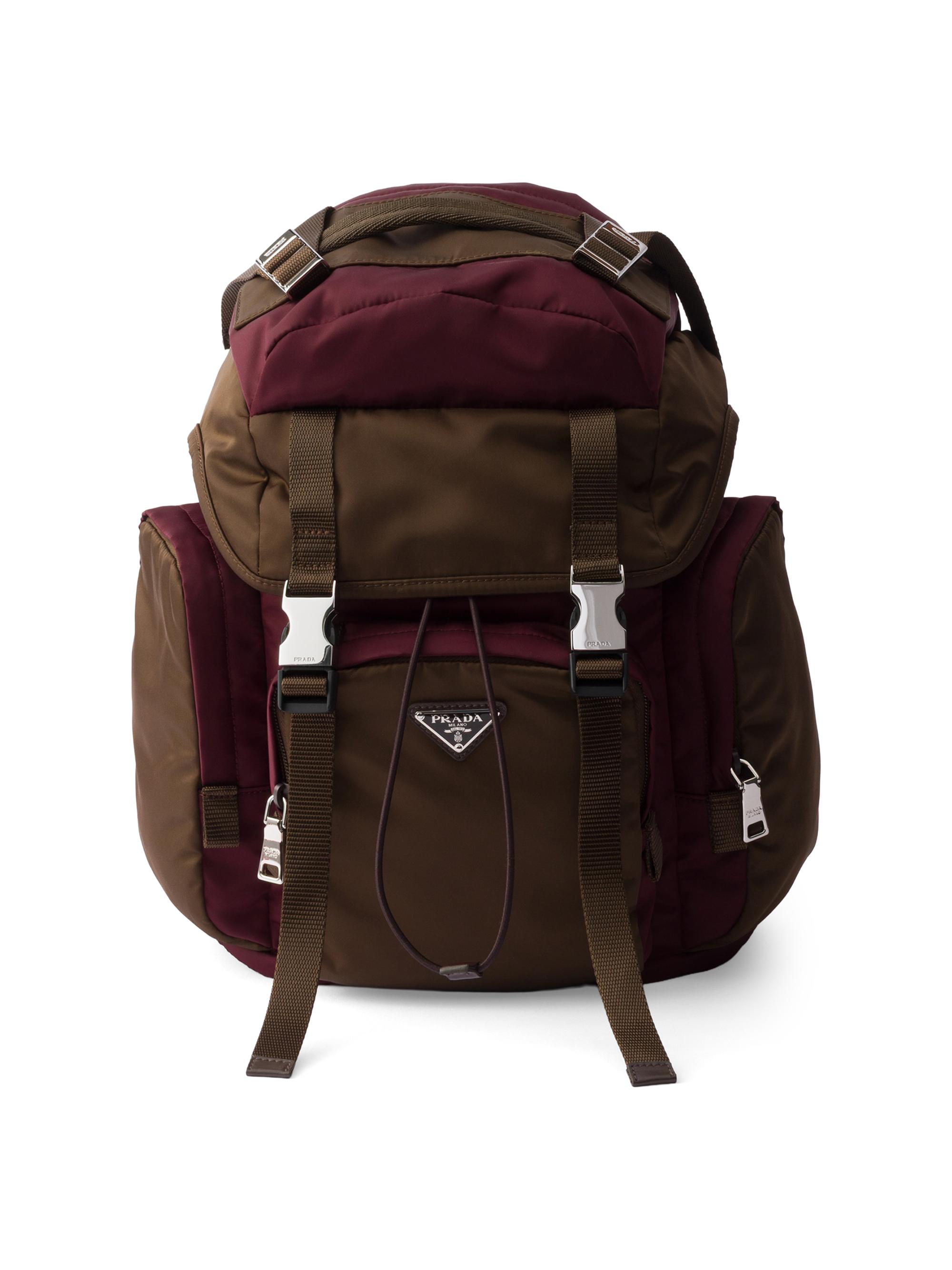 Prada Re-Nylon and Saffiano Leather Backpack | Saks Fifth Avenue