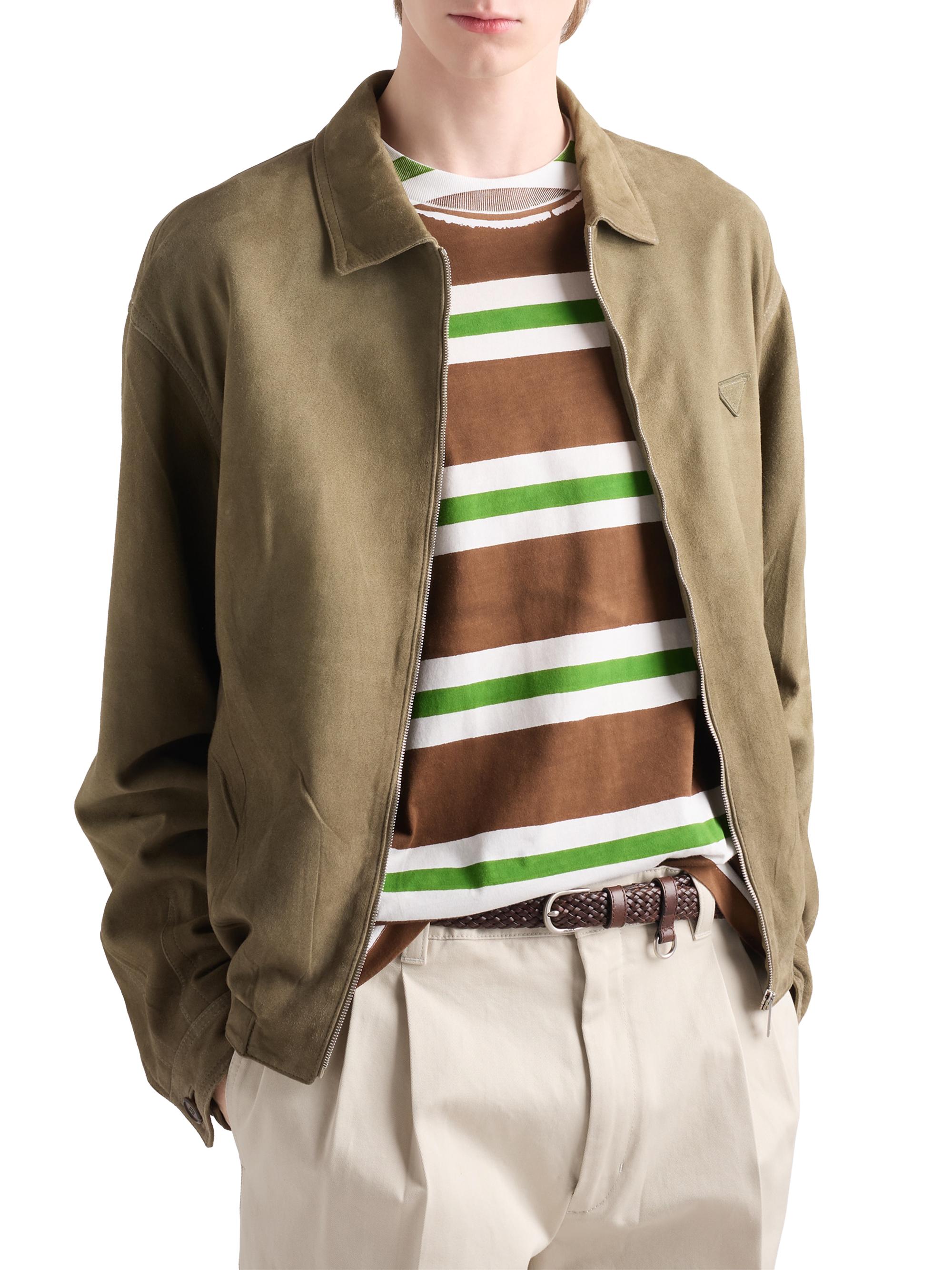 Prada Printed Cotton T-Shirt | Saks Fifth Avenue