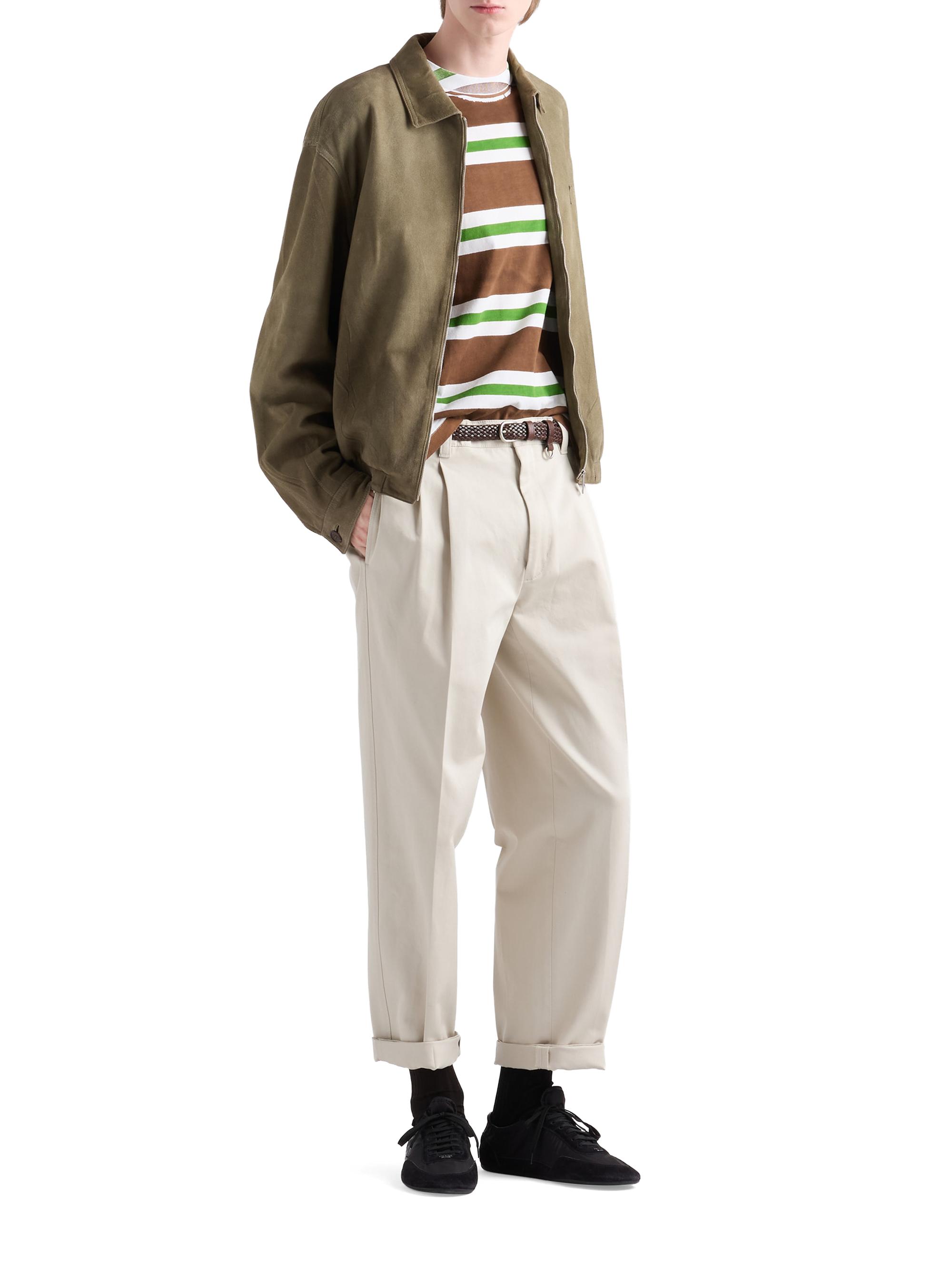 Prada Printed Cotton T-Shirt | Saks Fifth Avenue