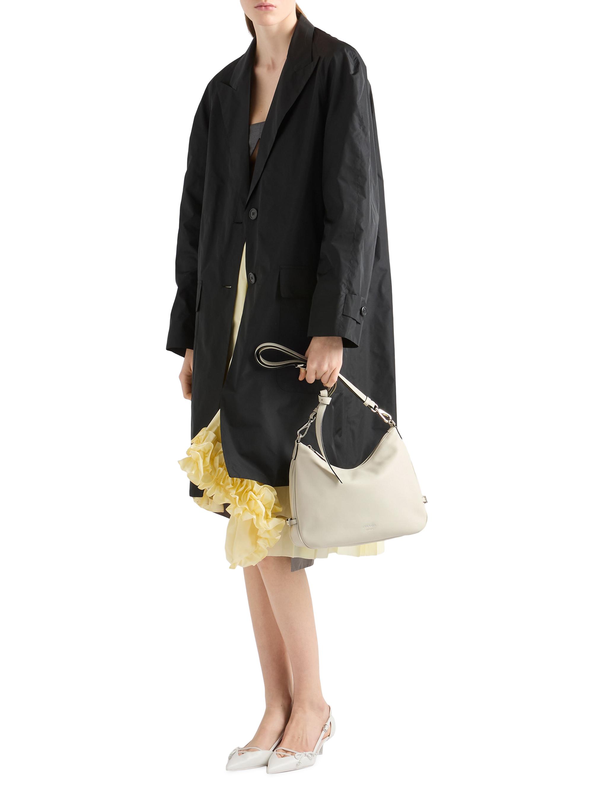 Prada Women's  Leather Shoulder Bag - White