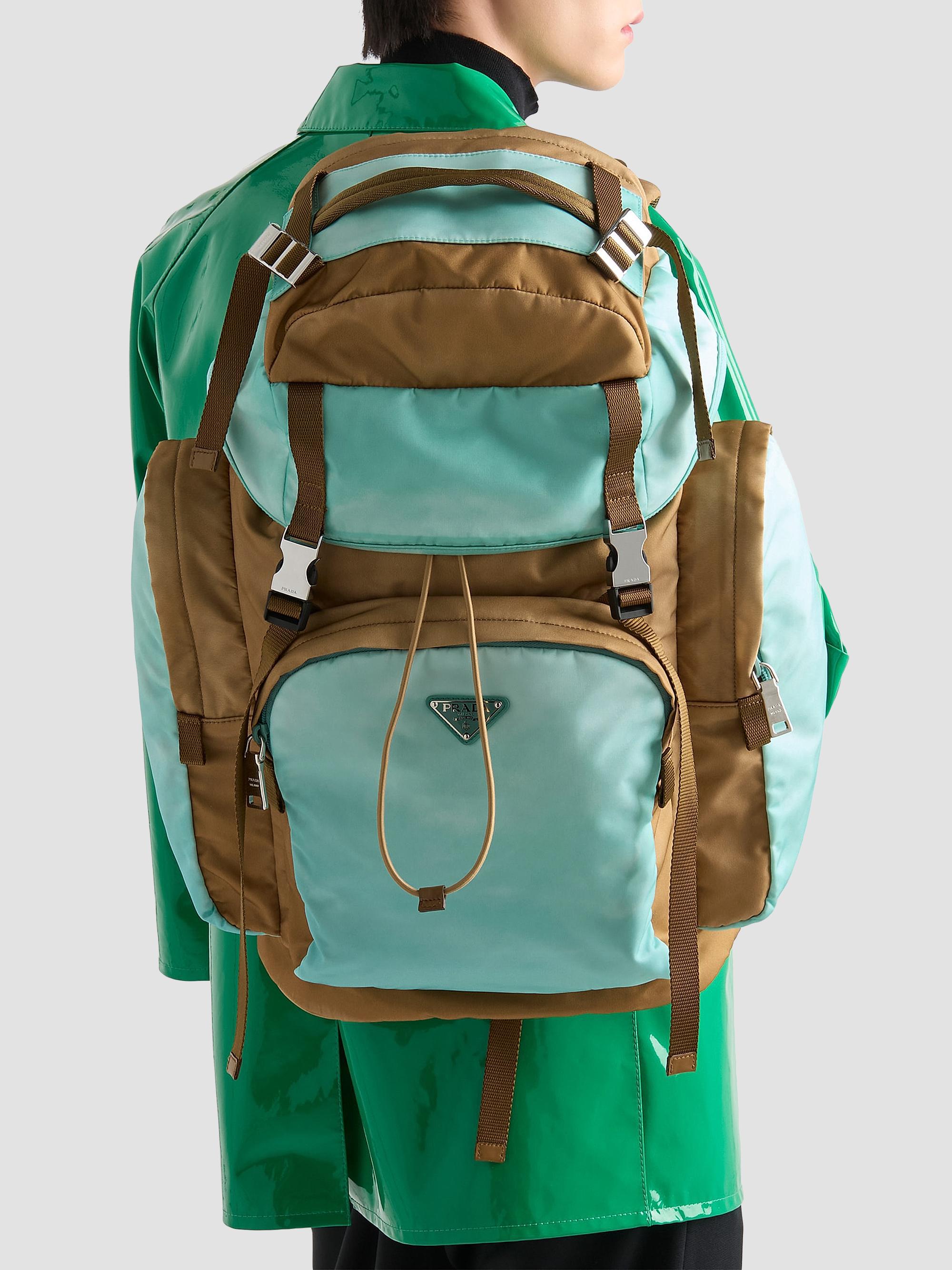Prada Large Re-Nylon and Saffiano Leather Backpack | Saks Fifth Avenue