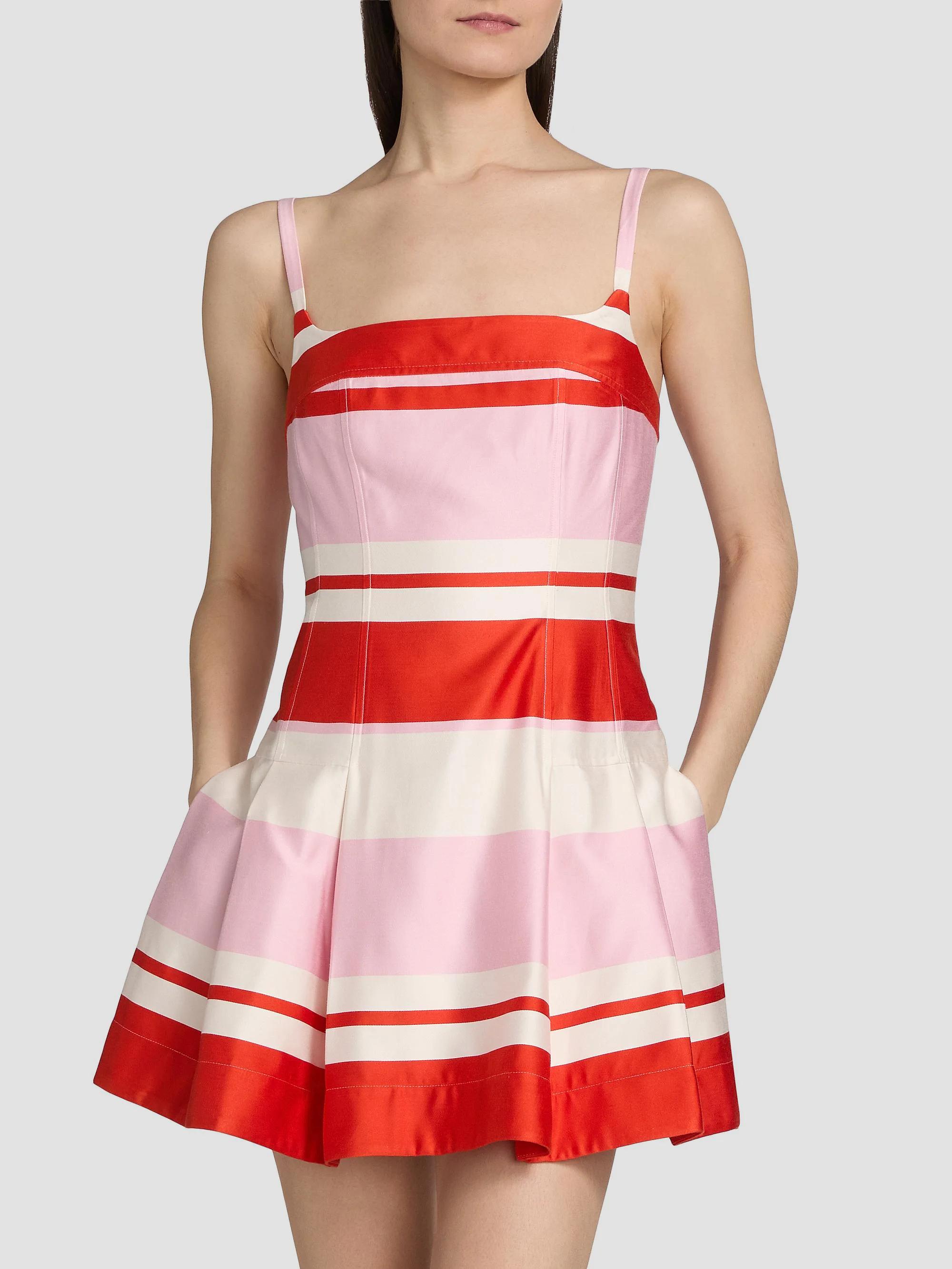 SIMKHAI Nelly Bustier Minidress | Saks Fifth Avenue