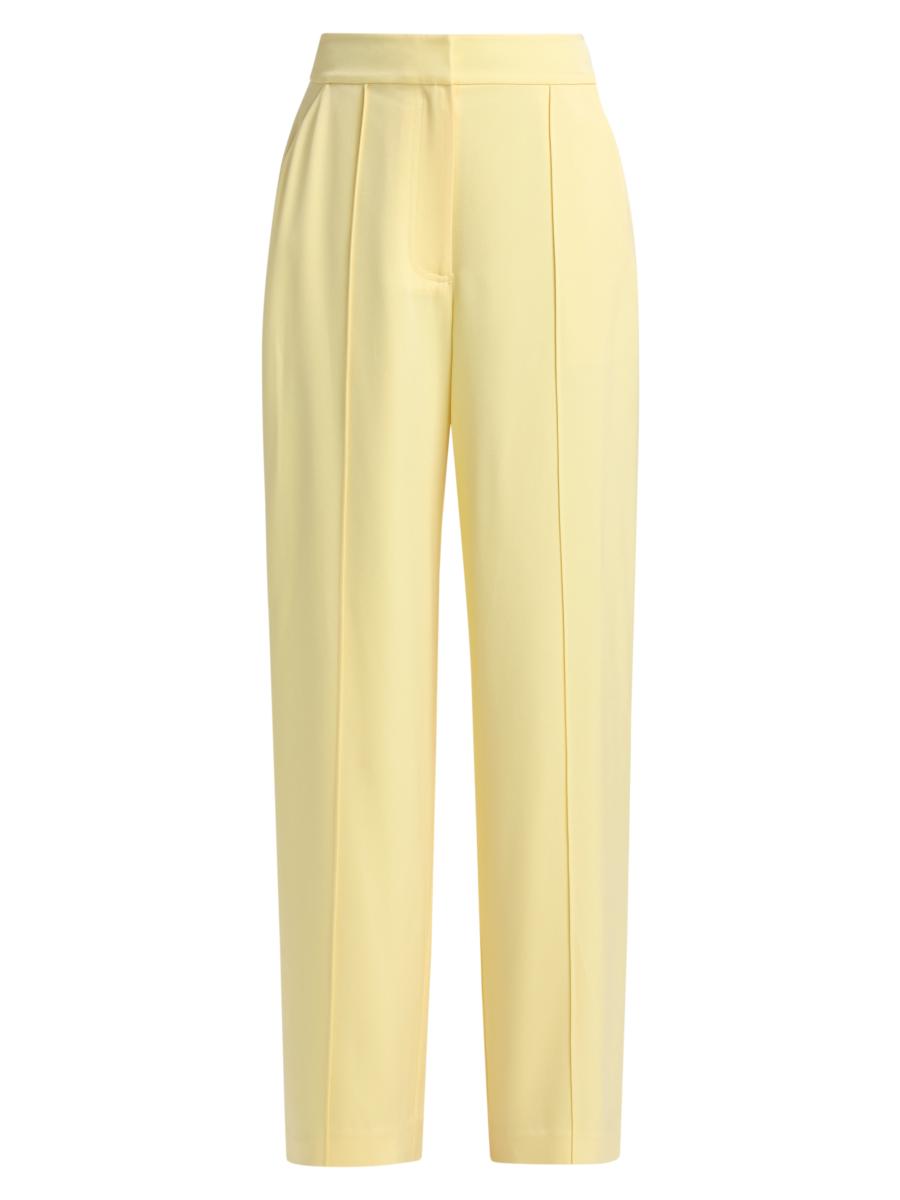 Simkhai Women's Kyra Wide-leg Pants In Yellow