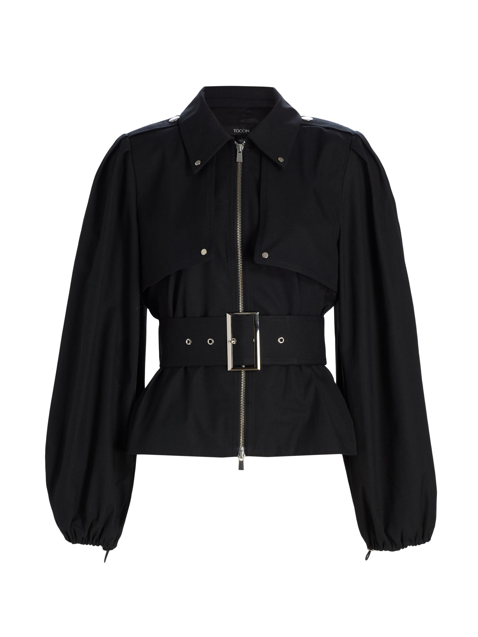 Toccin Brighton Belted Zip-Front Jacket | Saks Fifth Avenue