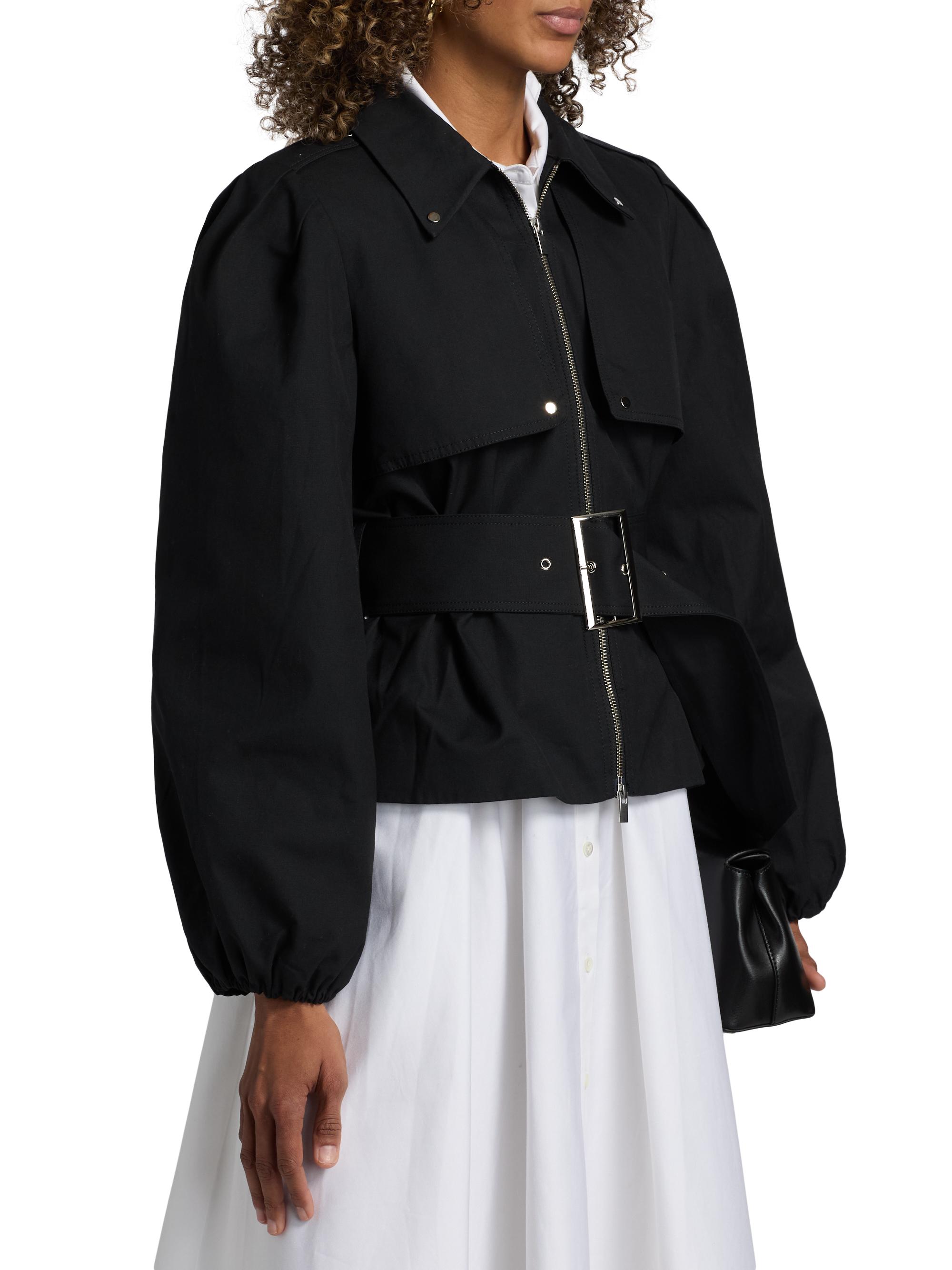Toccin Brighton Belted Zip-Front Jacket | Saks Fifth Avenue