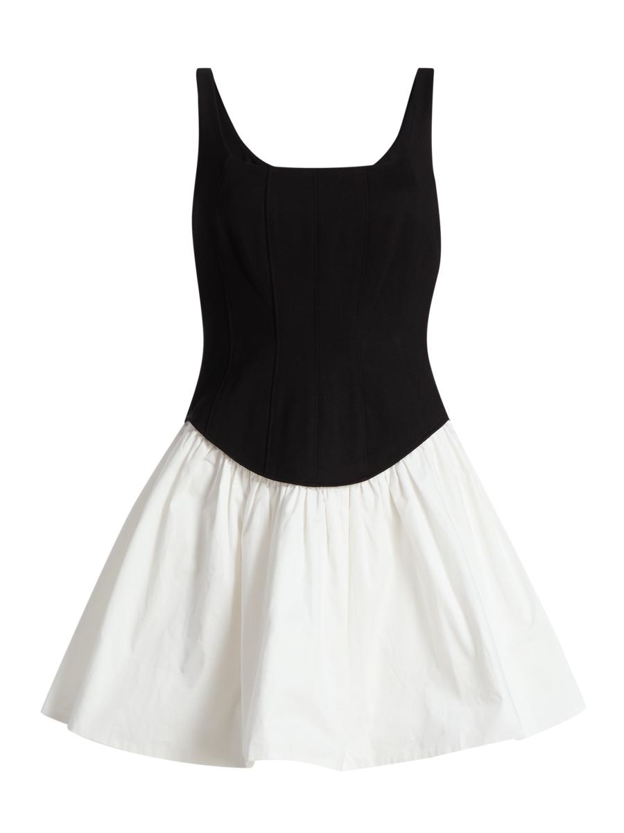 Toccin Women's Felicie Mixed-media Minidress