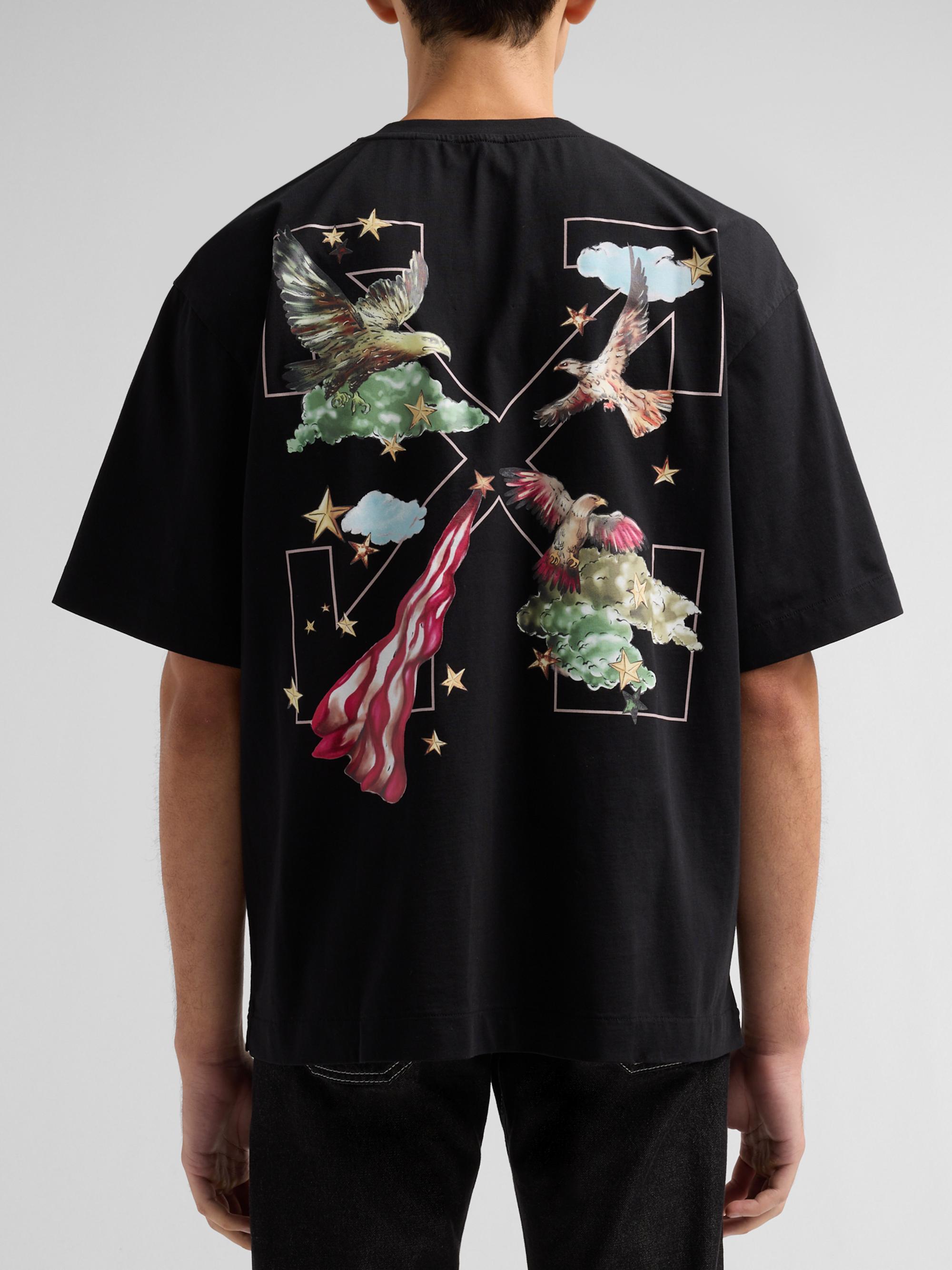 Off-White Men's Dream Arrow Skate Crewneck T-Shirt - Black | Thumbnail 3