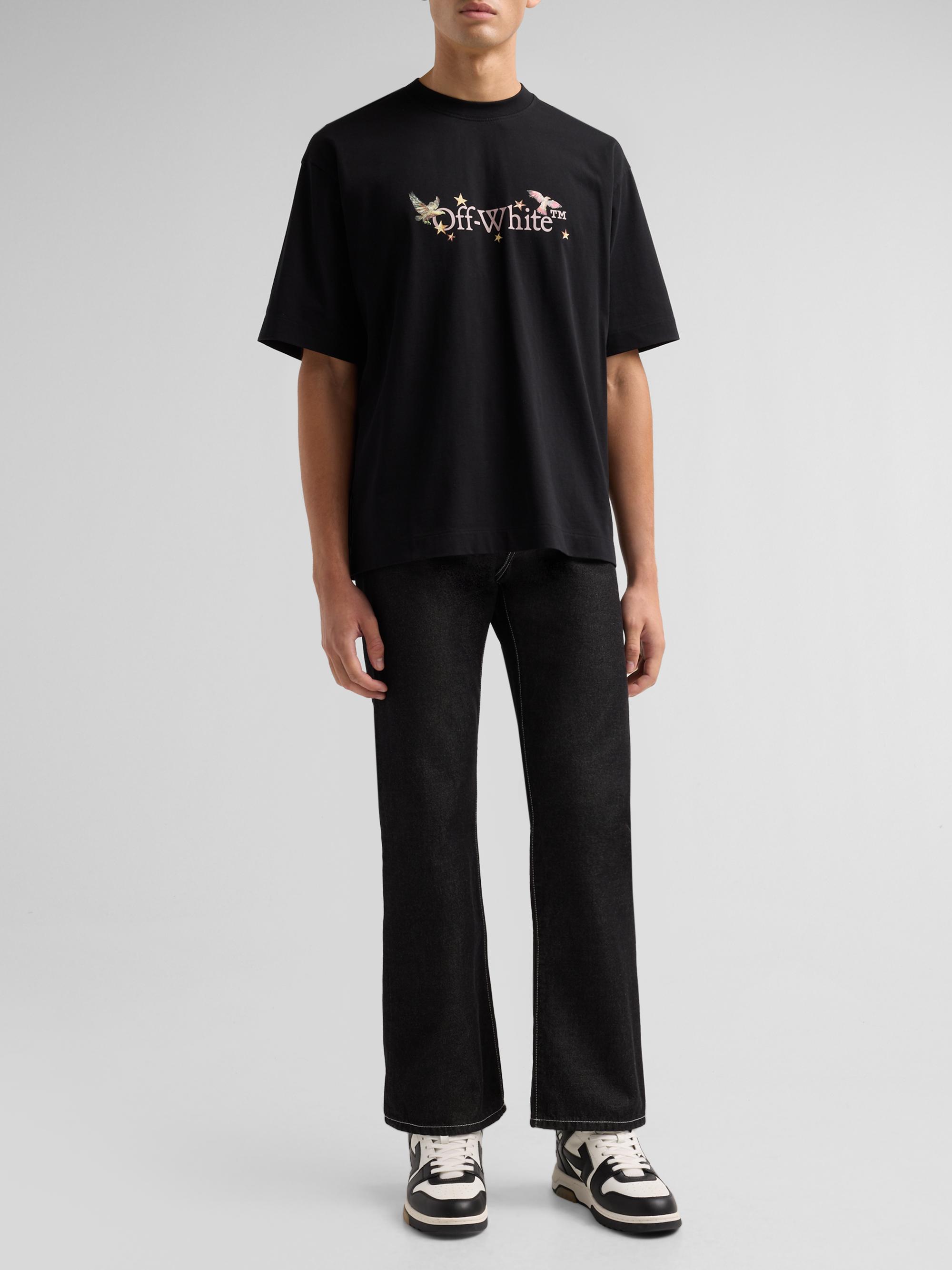 Off-White Men's Dream Arrow Skate Crewneck T-Shirt - Black | Thumbnail 2