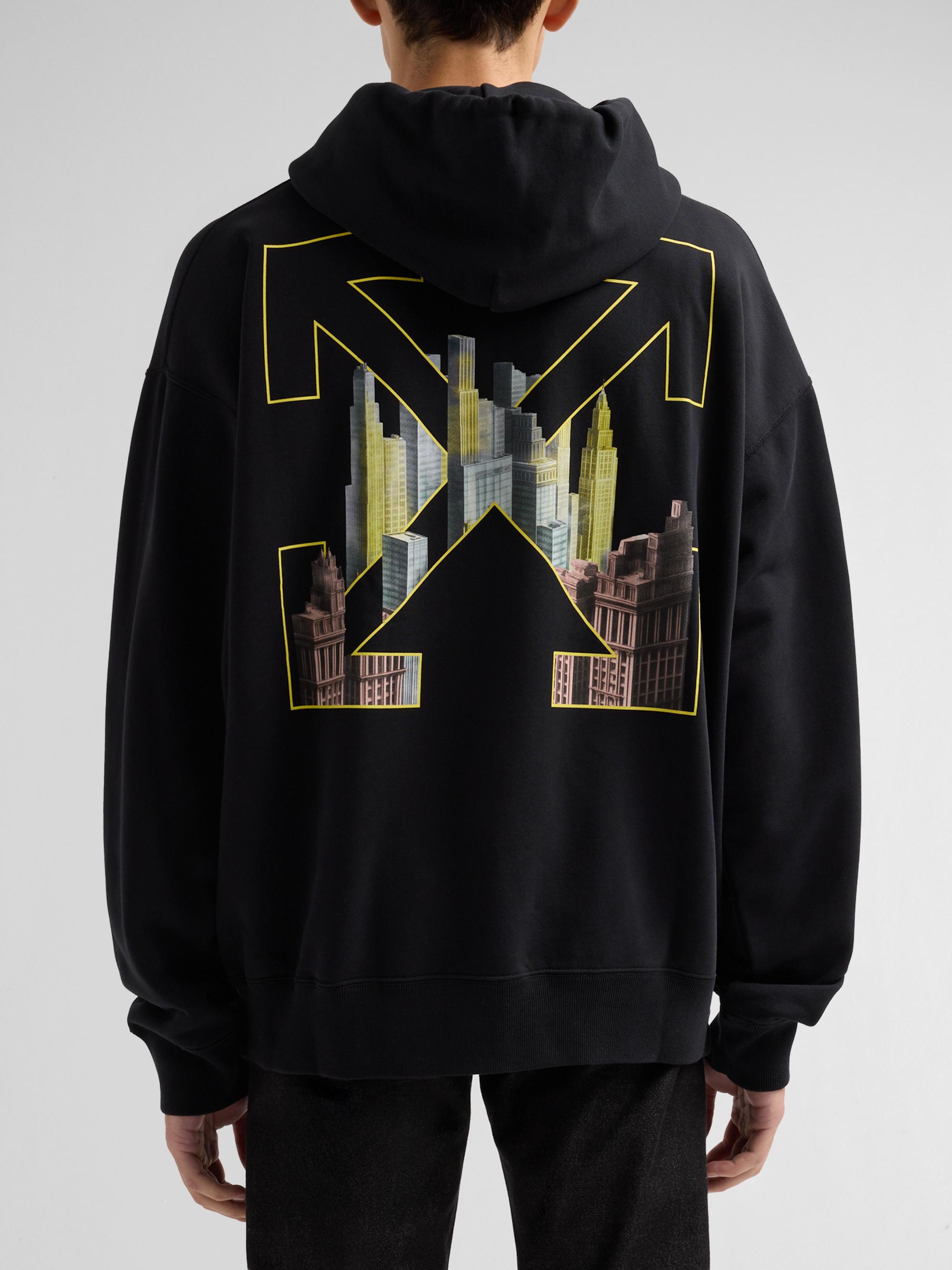 Off-White Men's Palace Arrow Skate Hoodie - Black | Thumbnail 3