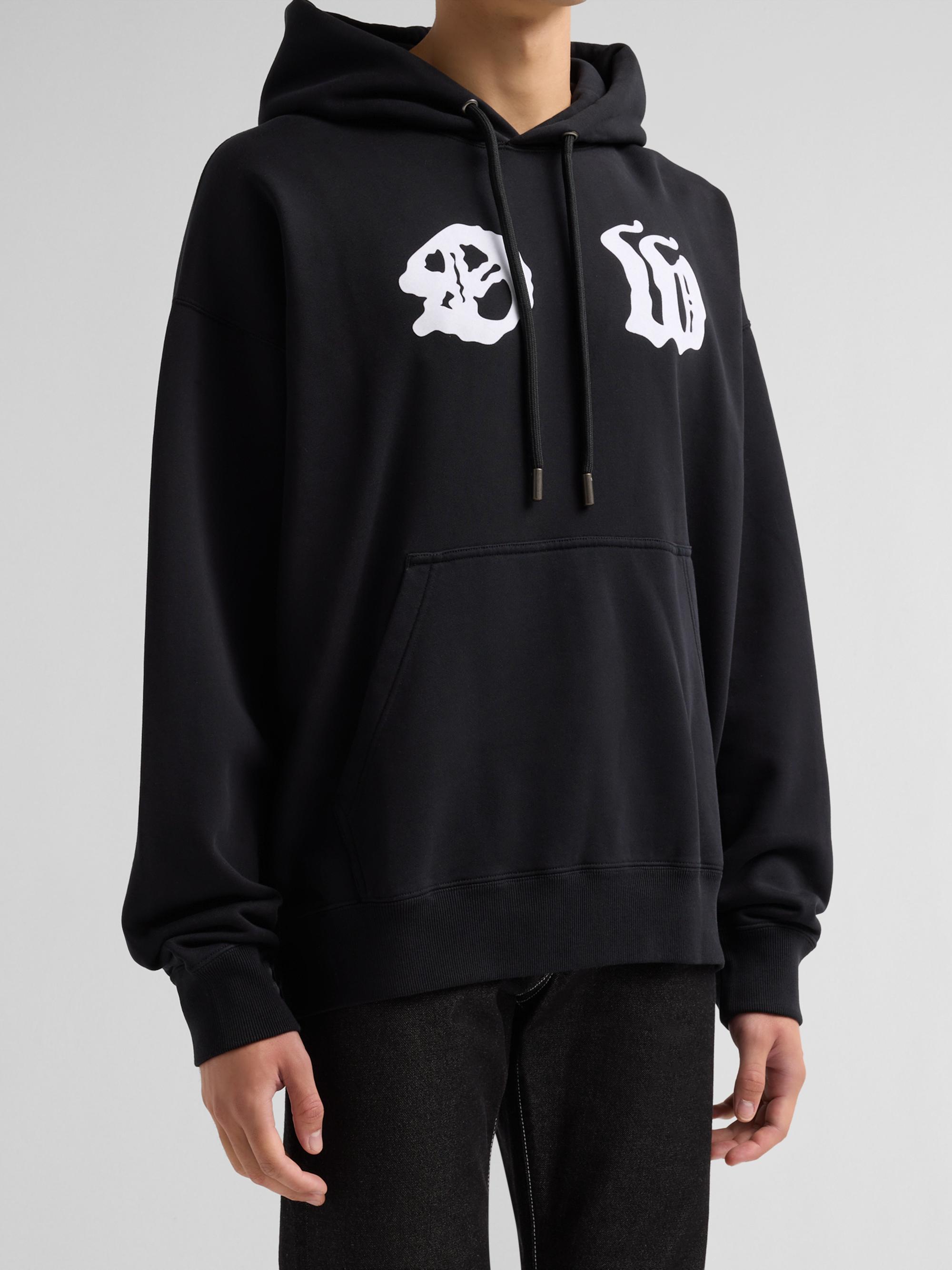 Off-White Men's Palace Arrow Skate Hoodie - Black | Thumbnail 4
