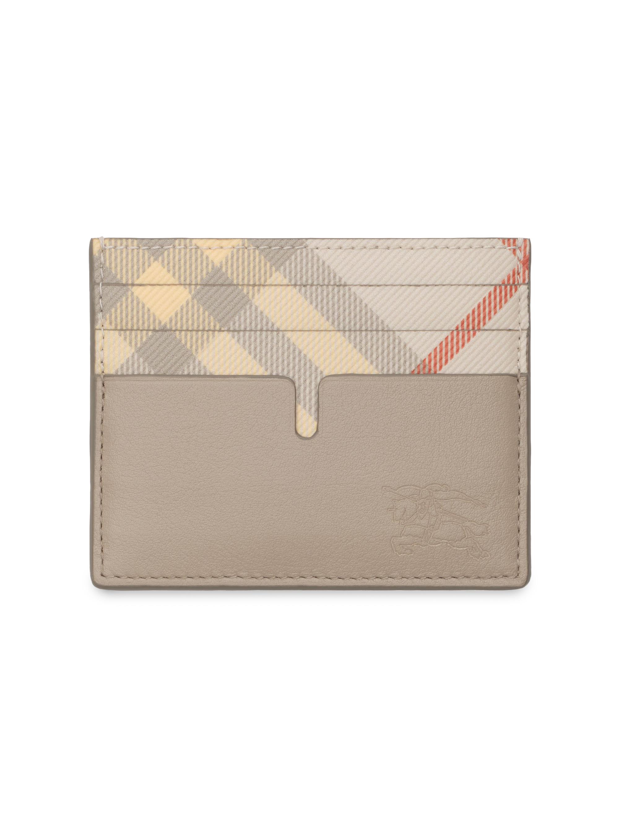 Burberry Men's Sandon Tall Pop Card Case - Mushroom Pebblebeige