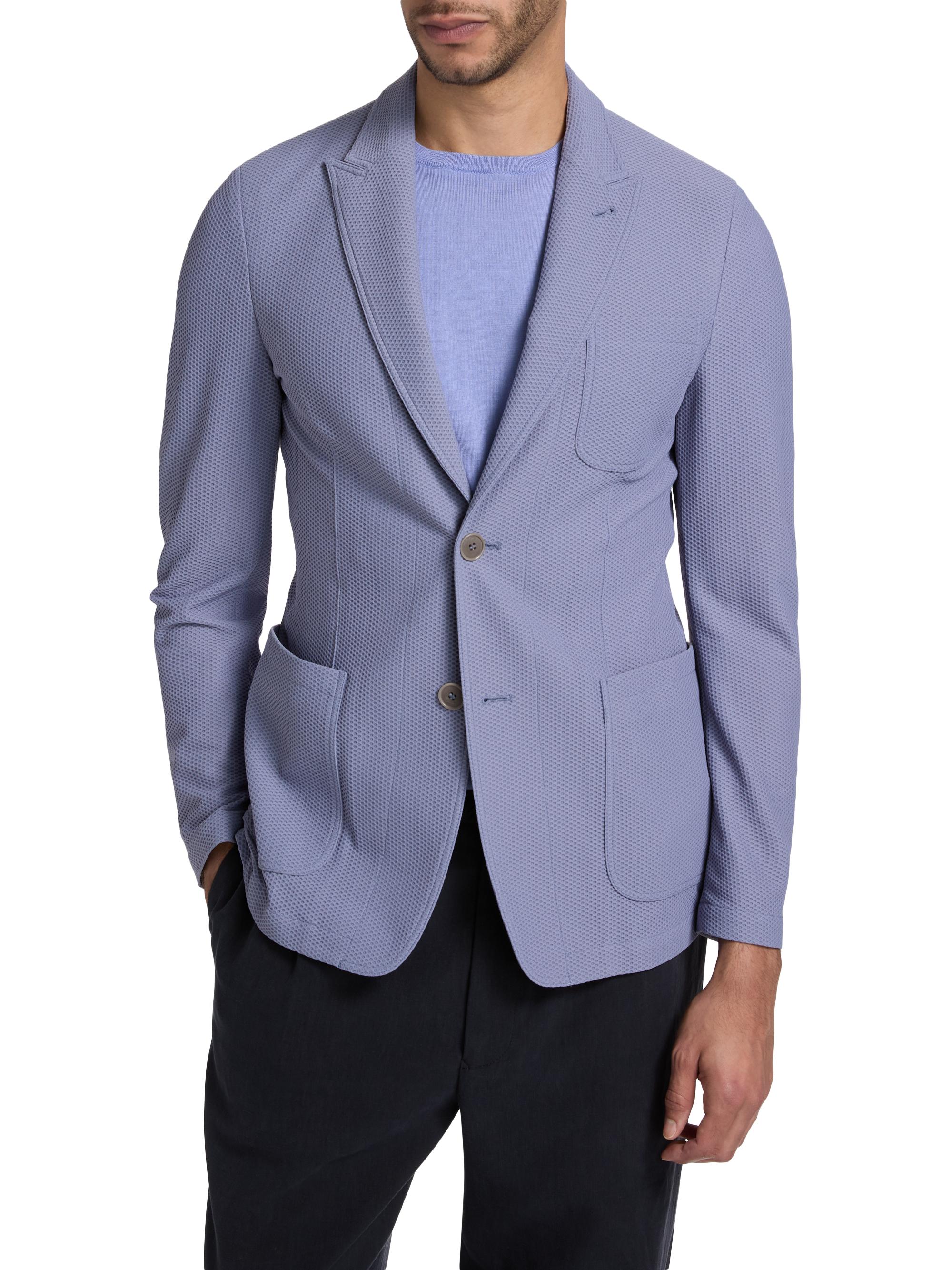 Giorgio Armani Honeycomb Soft Tailored Blazer | Saks Fifth Avenue