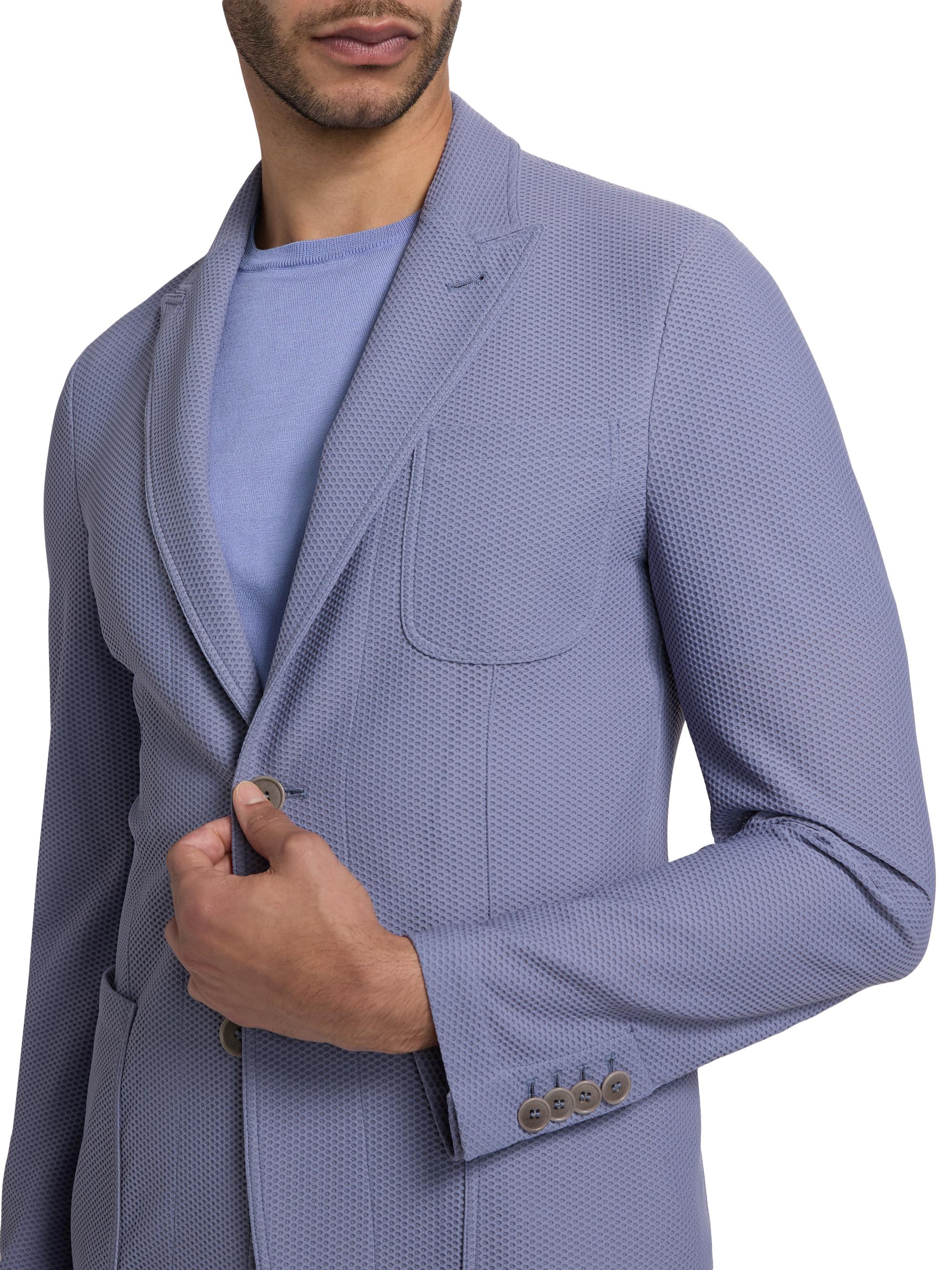 Giorgio Armani Honeycomb Soft Tailored Blazer | Saks Fifth Avenue