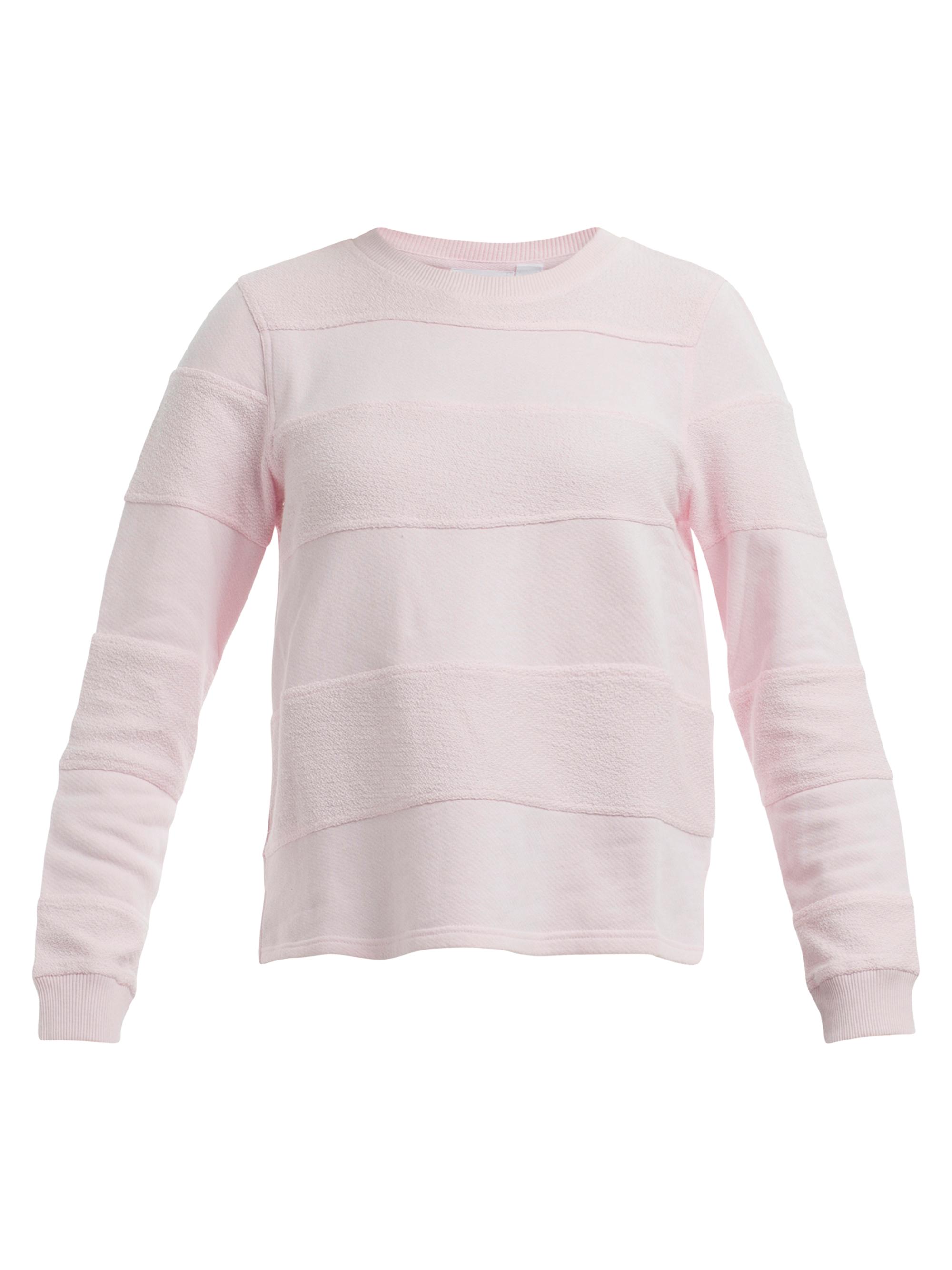 Wilt Women's Striped Sweatshirt - Pink A Boo