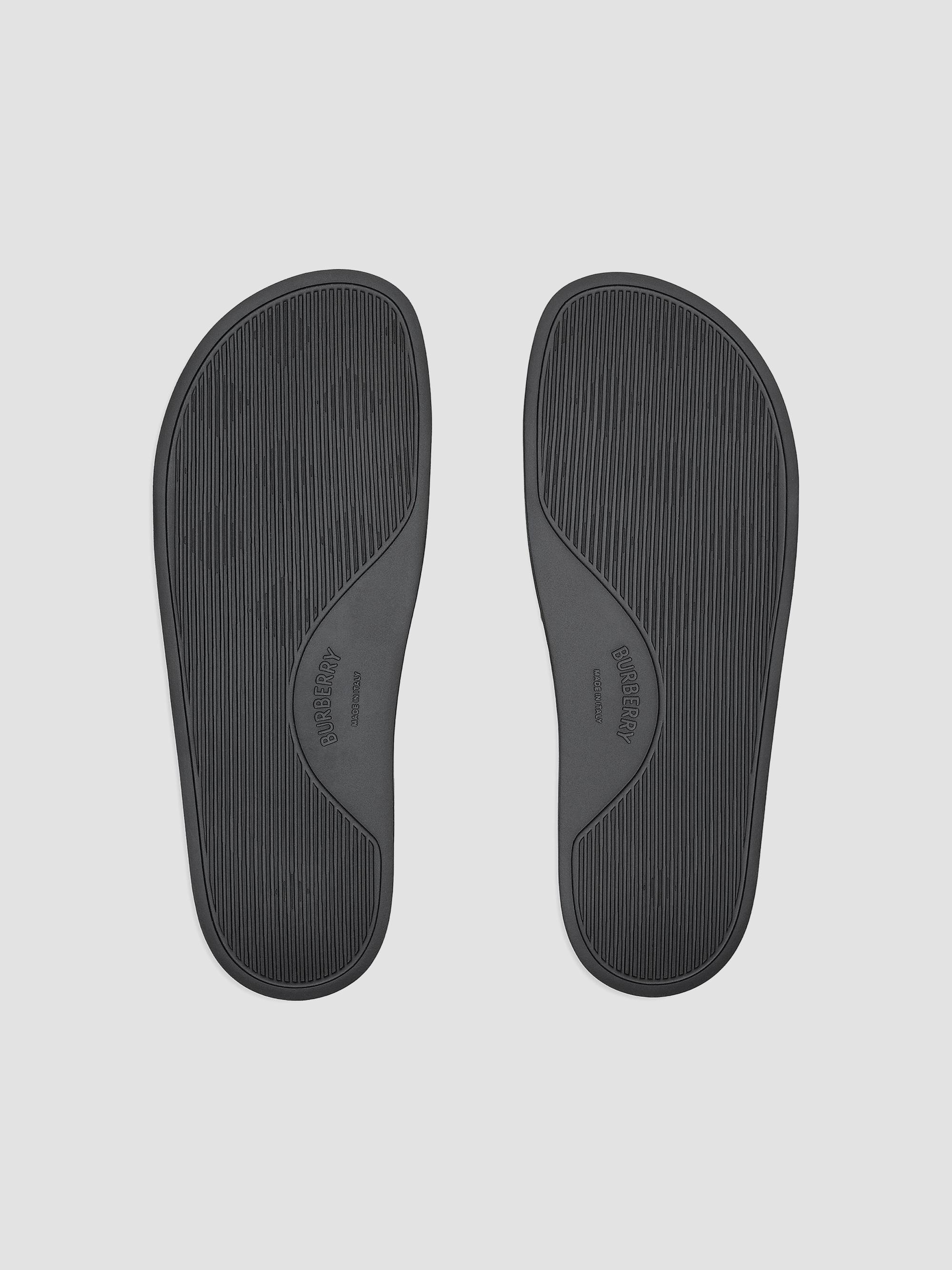 Burberry Furley Logo Slide Sandals | Saks Fifth Avenue
