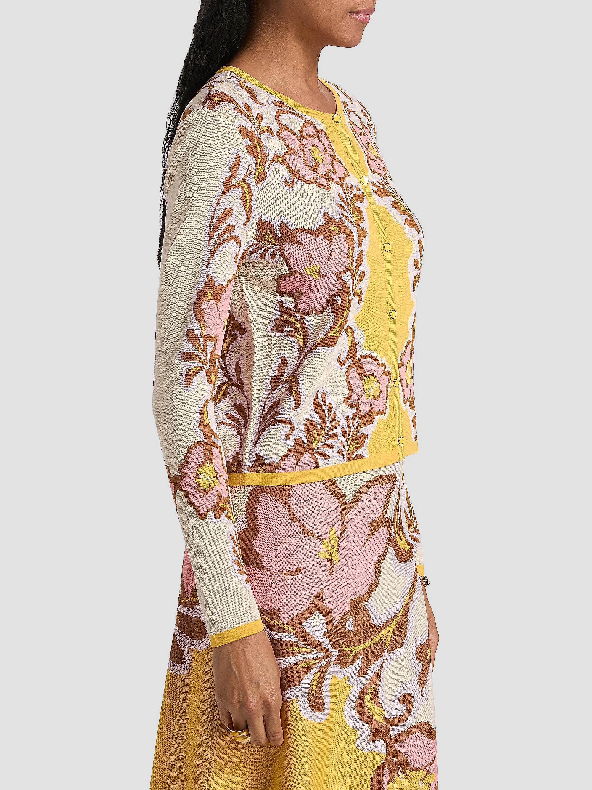 misa MISA Los Angeles Kenna Floral Knit Cardigan | Saks Fifth Avenue