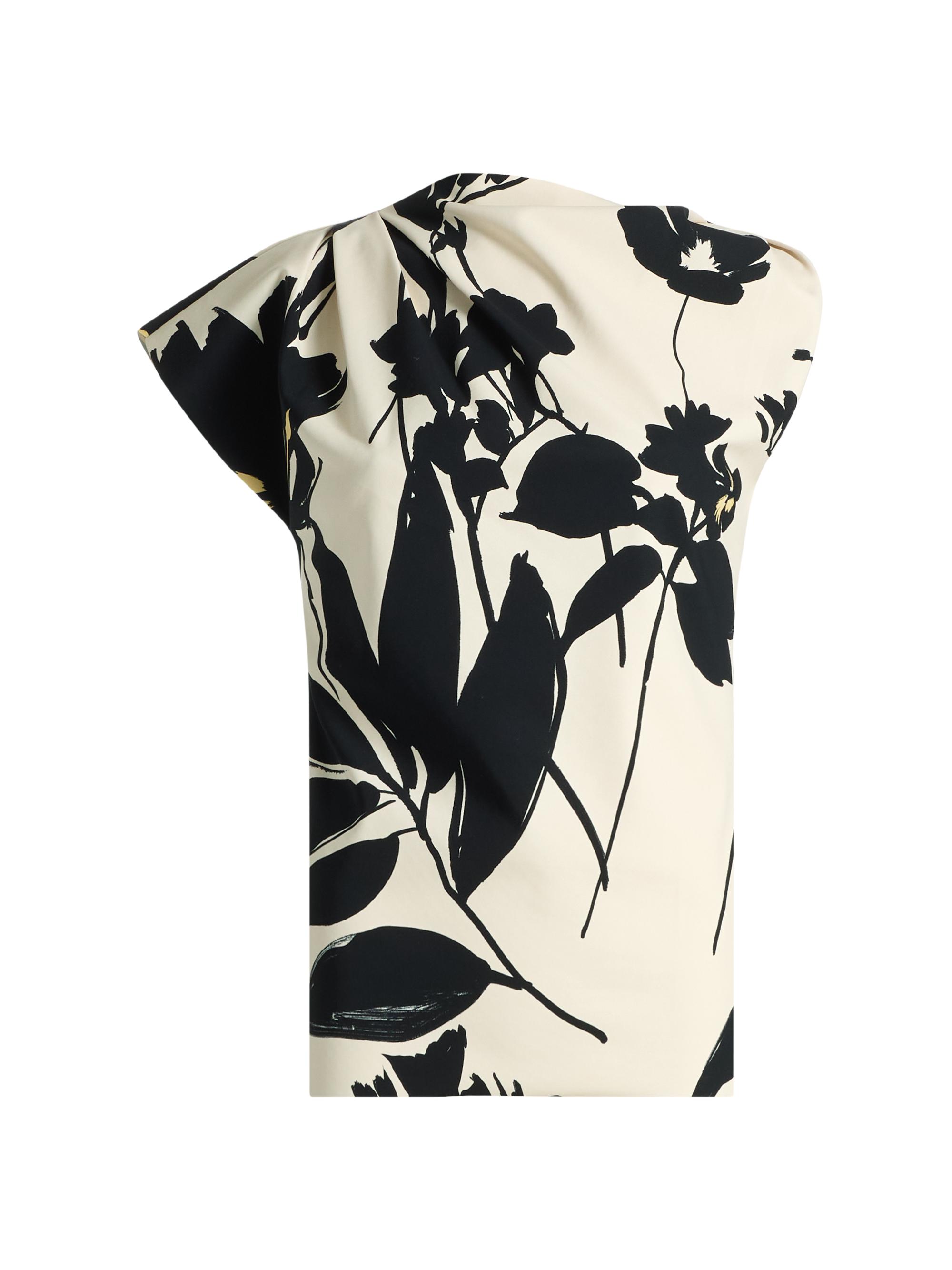 Chiara Boni La Petite Robe Women's Teruo Floral Asymmetric Top - Ava